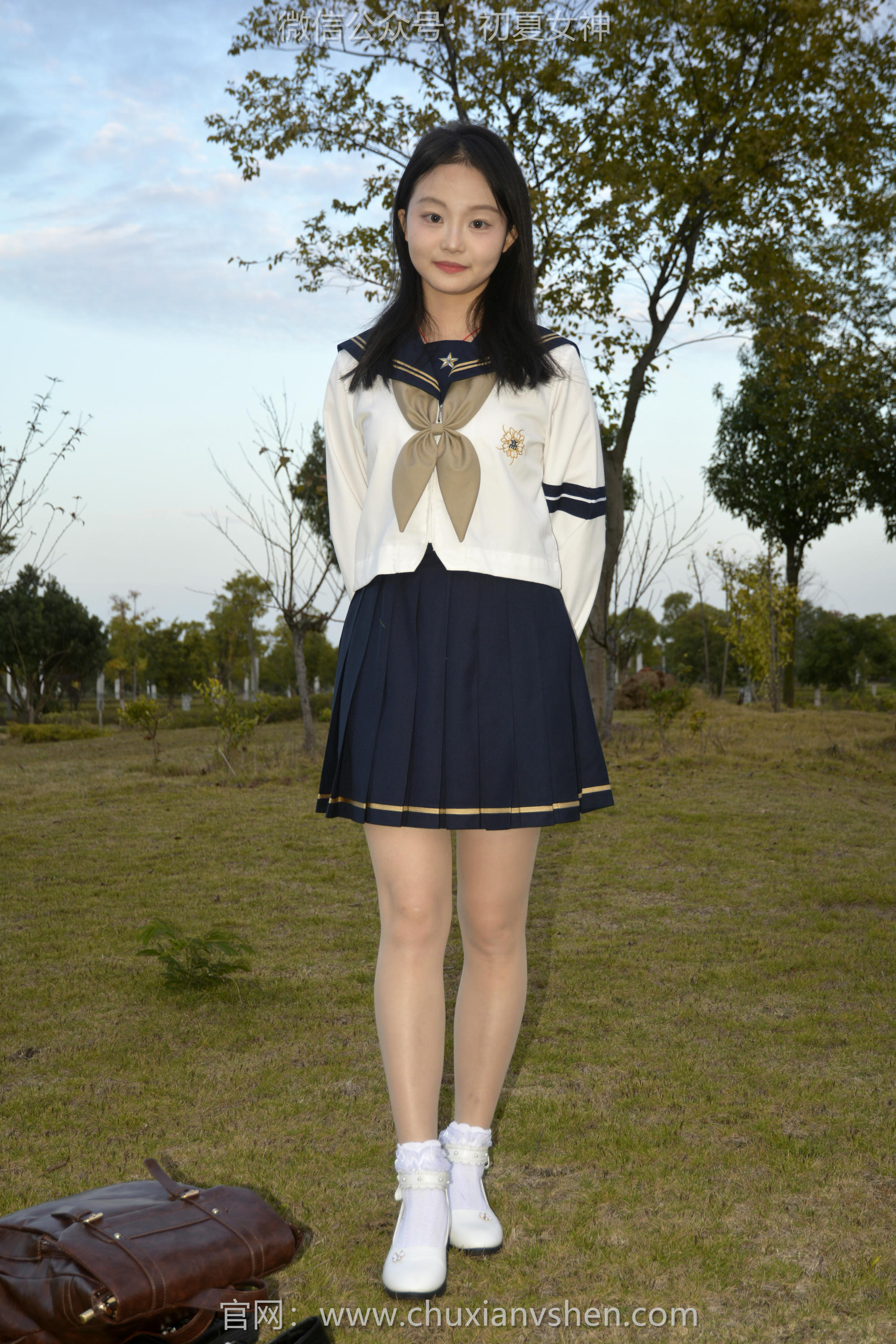 初夏女神 NO.103 双双 海军服JK[140P+1V／4.02GB]_第2集