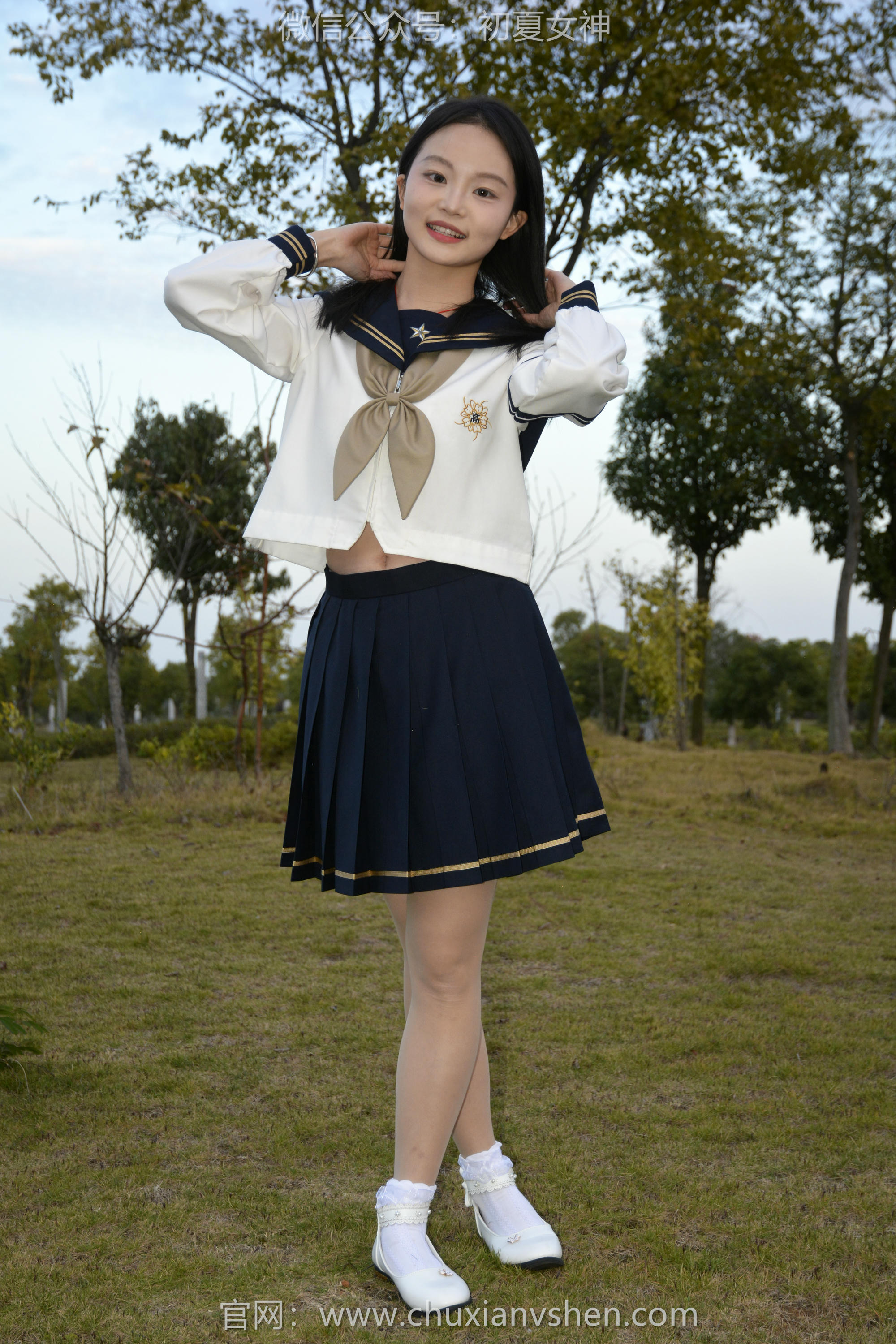 初夏女神 NO.103 双双 海军服JK[140P+1V／4.02GB]_第3集