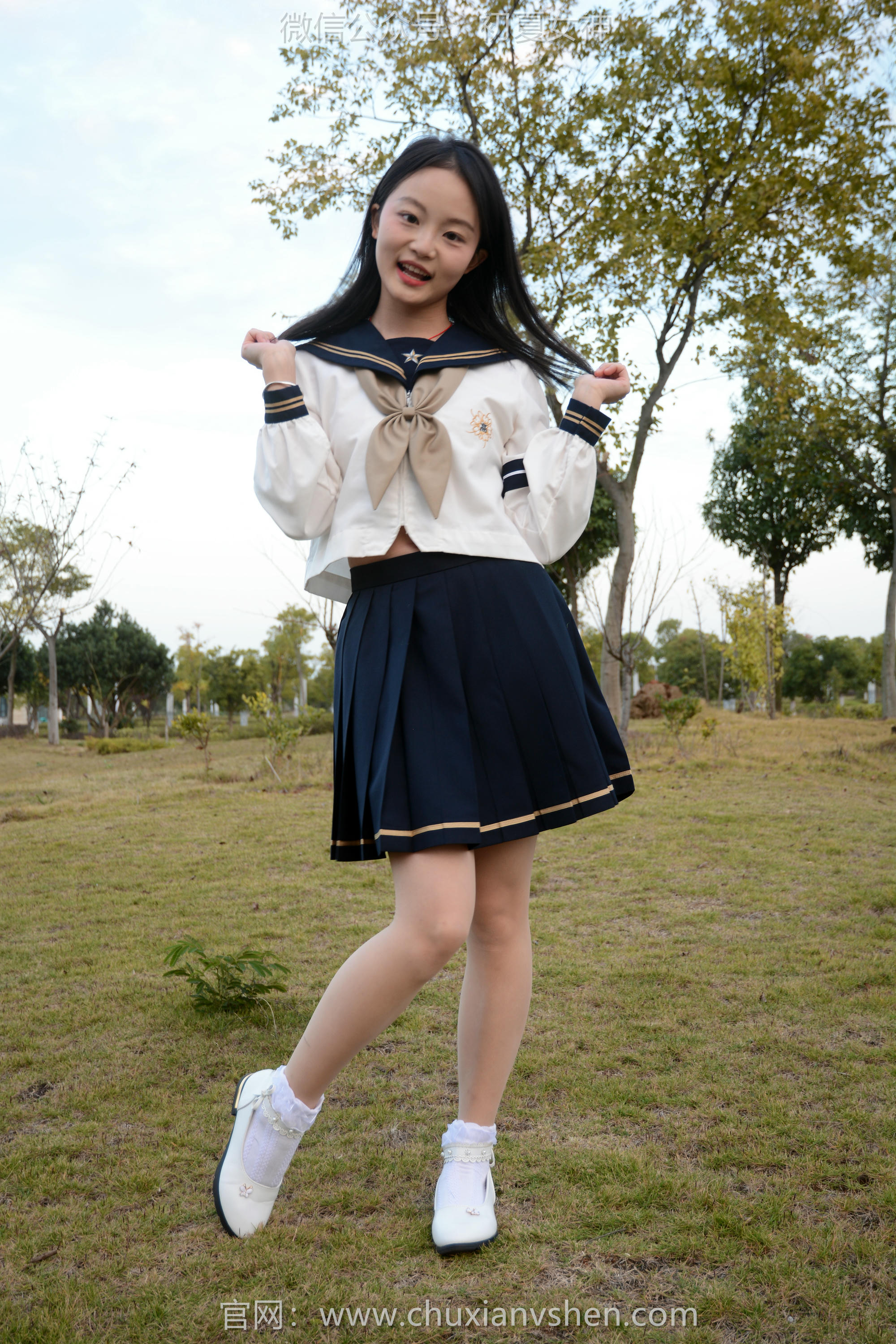 初夏女神 NO.103 双双 海军服JK[140P+1V／4.02GB]_第3集