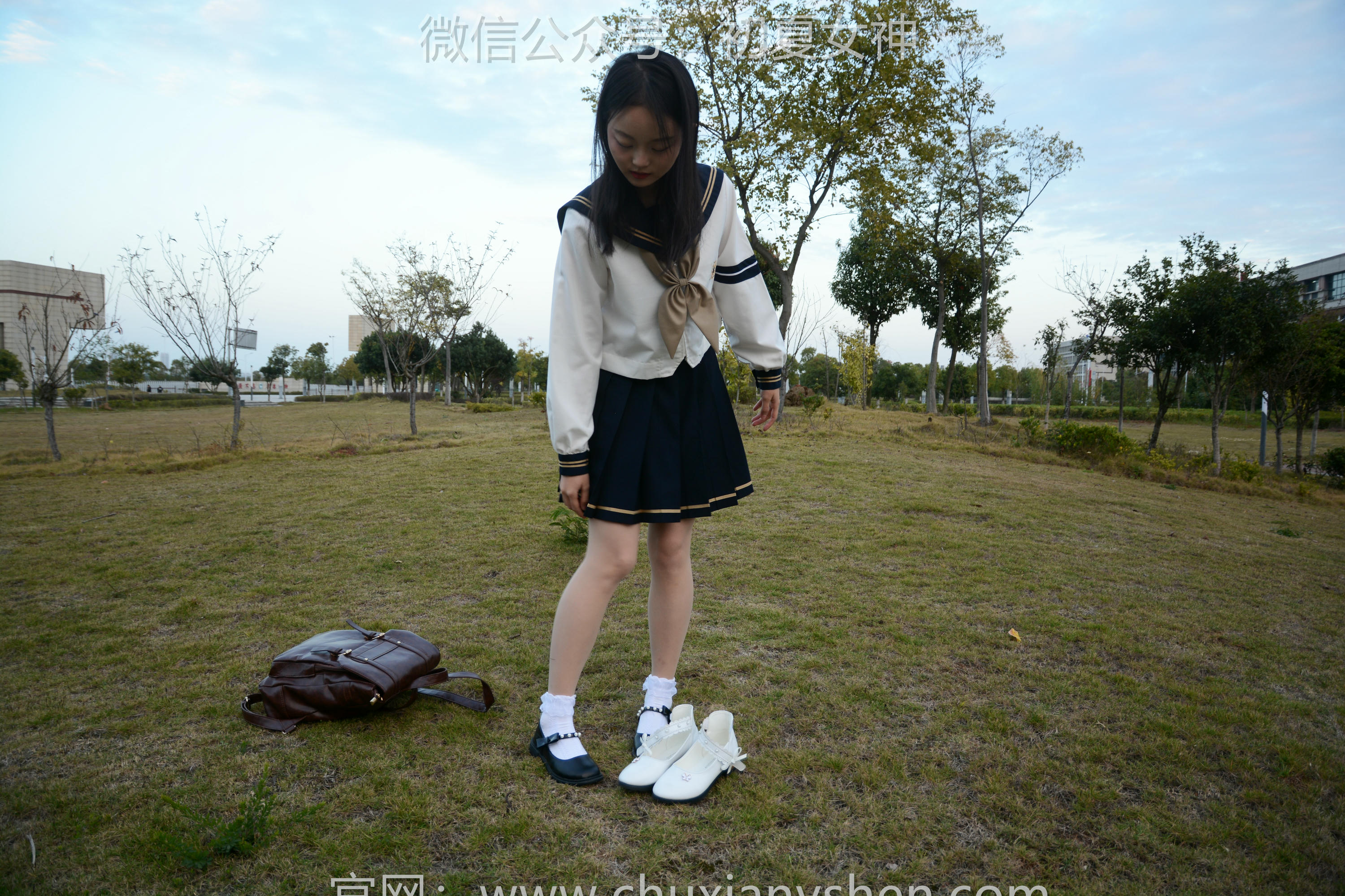 初夏女神 NO.103 双双 海军服JK[140P+1V／4.02GB]_第3集