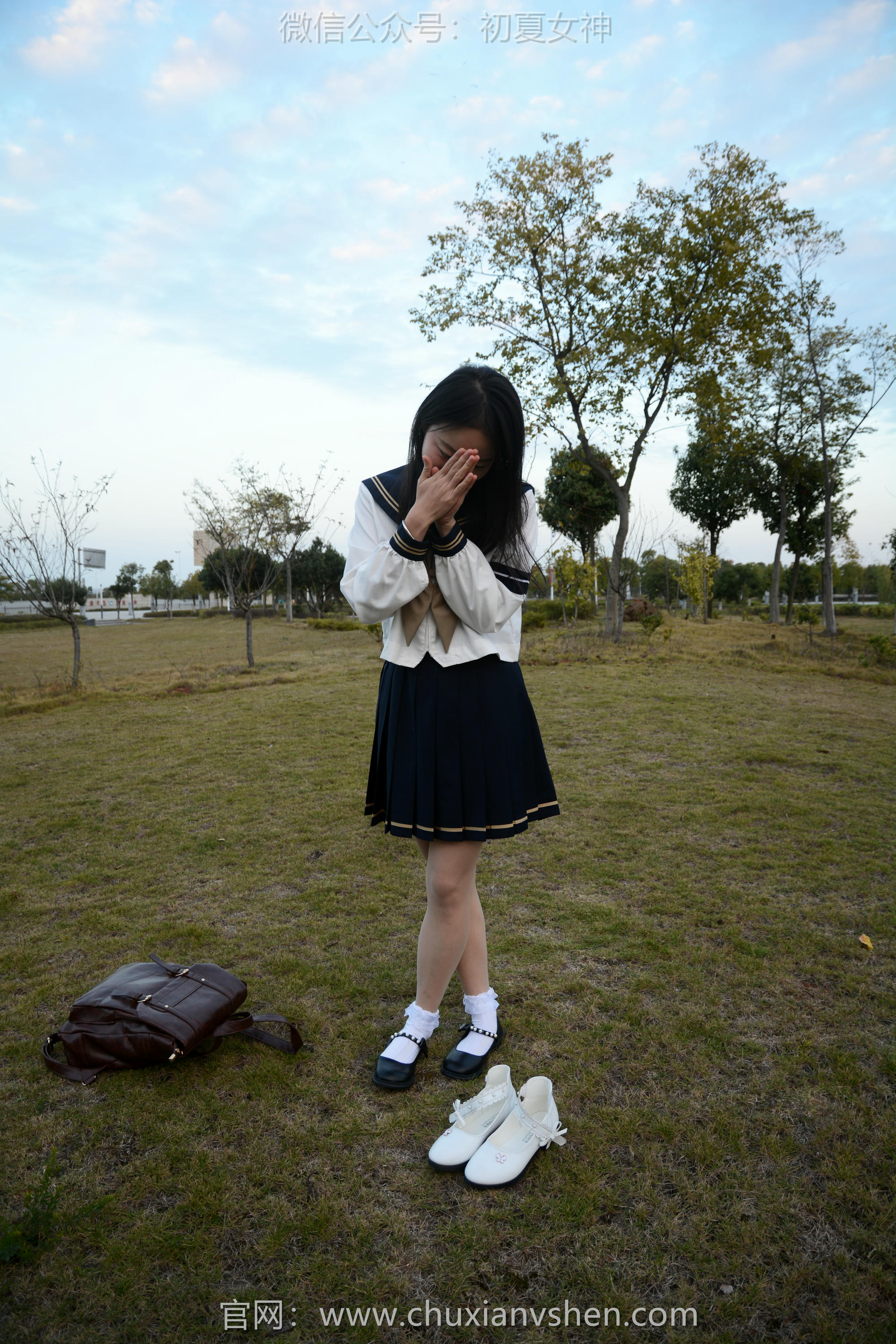 初夏女神 NO.103 双双 海军服JK[140P+1V／4.02GB]_第3集