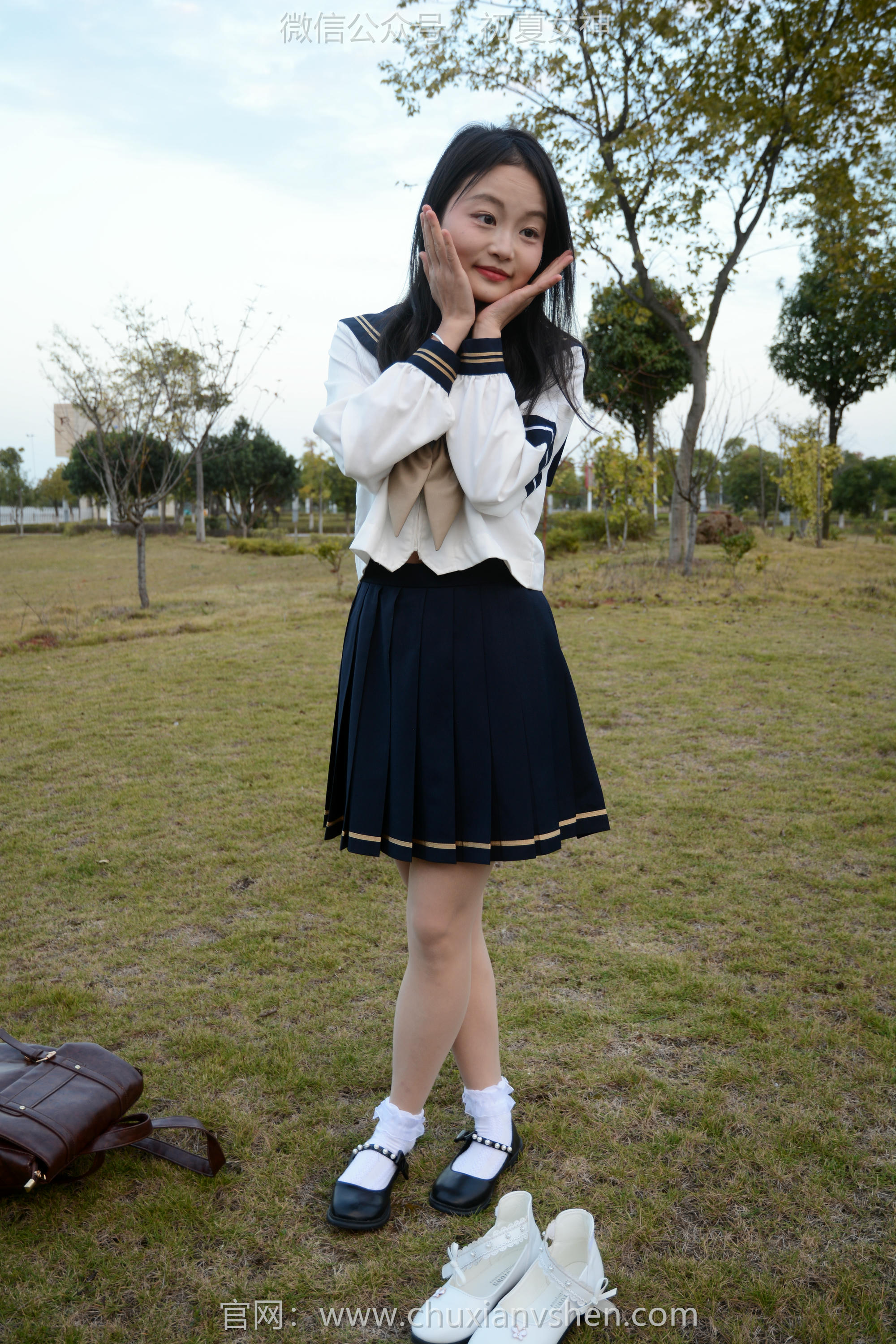 初夏女神 NO.103 双双 海军服JK[140P+1V／4.02GB]_第3集