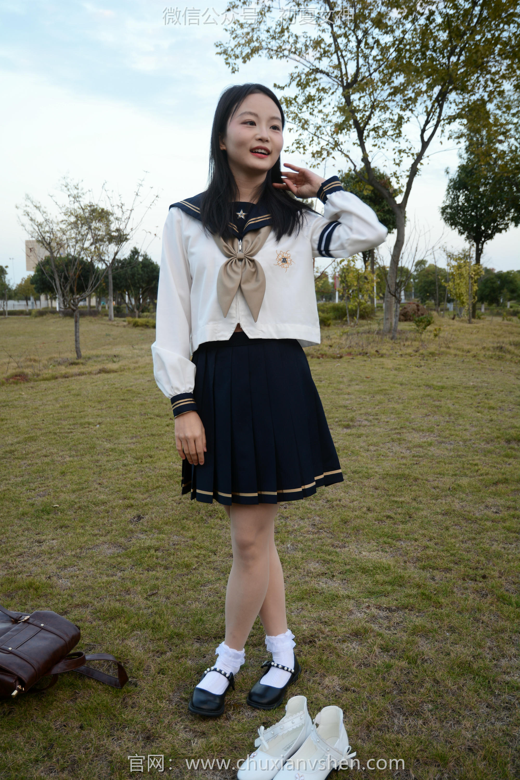 初夏女神 NO.103 双双 海军服JK[140P+1V／4.02GB]_第3集