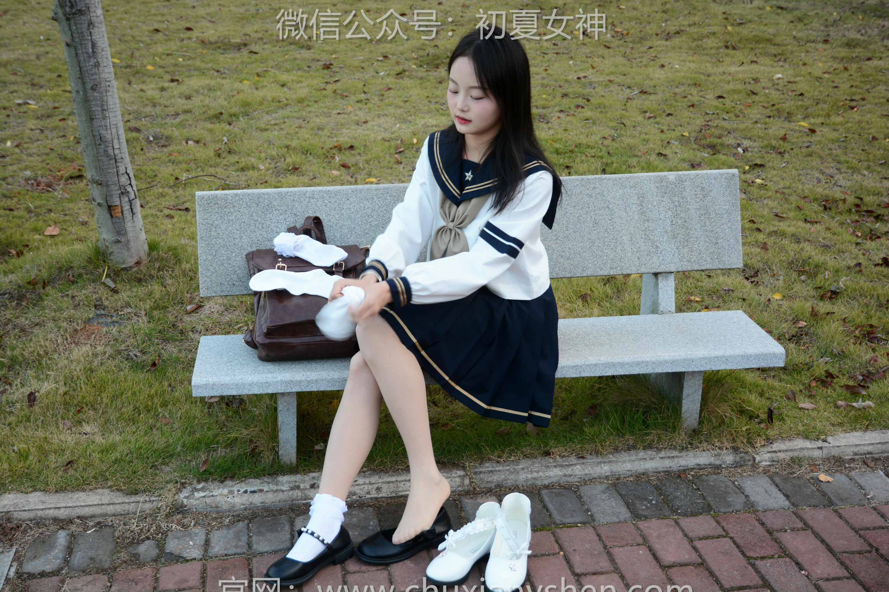 初夏女神 NO.103 双双 海军服JK[140P+1V／4.02GB]_第3集