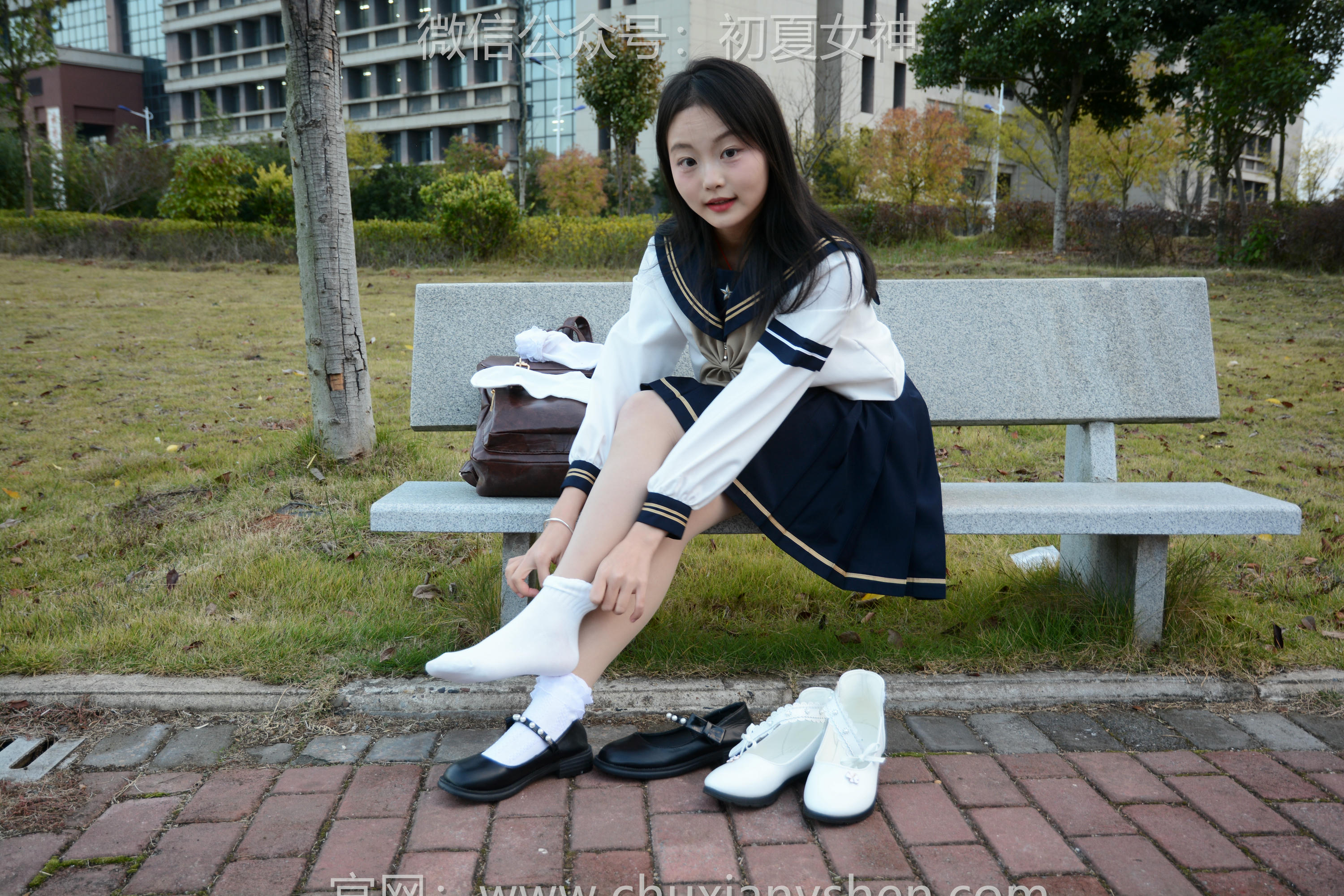 初夏女神 NO.103 双双 海军服JK[140P+1V／4.02GB]_第4集