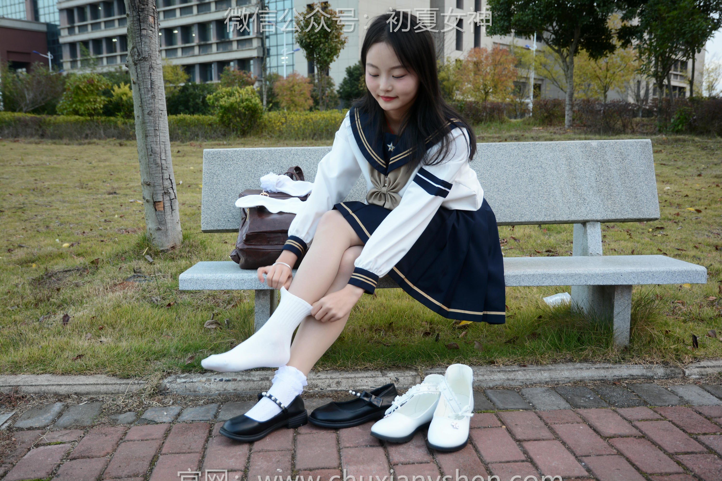 初夏女神 NO.103 双双 海军服JK[140P+1V／4.02GB]_第4集