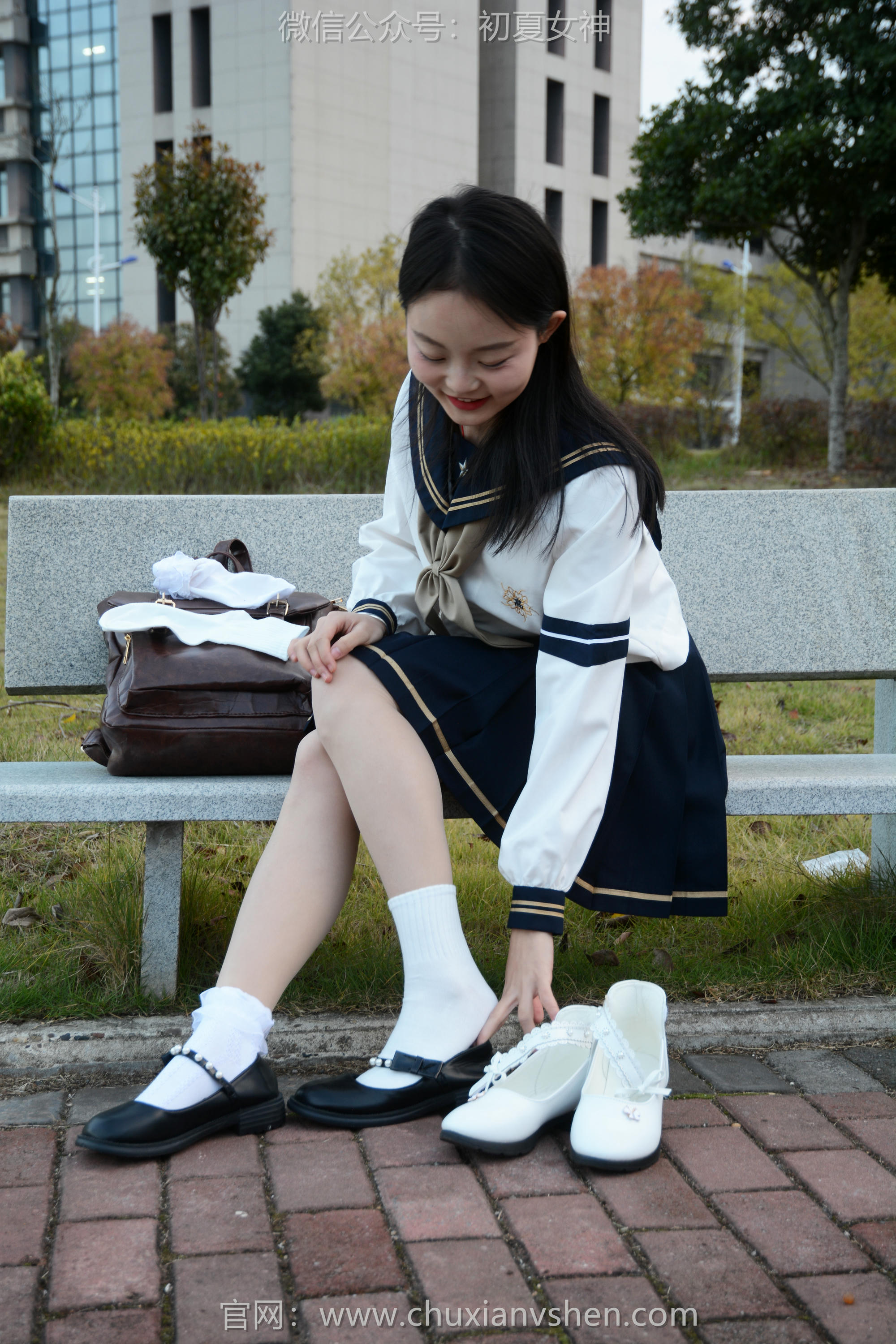 初夏女神 NO.103 双双 海军服JK[140P+1V／4.02GB]_第4集