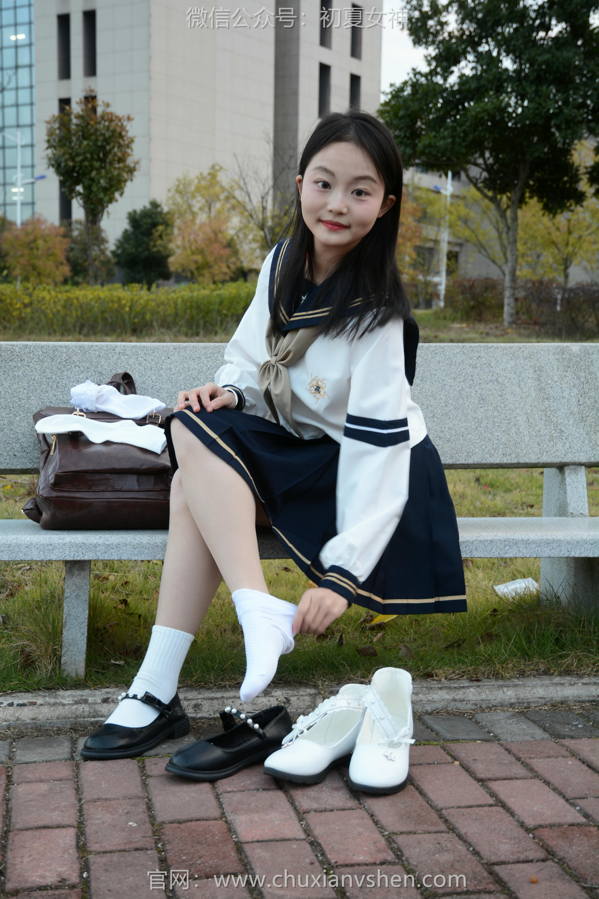 初夏女神 NO.103 双双 海军服JK[140P+1V／4.02GB]_第4集