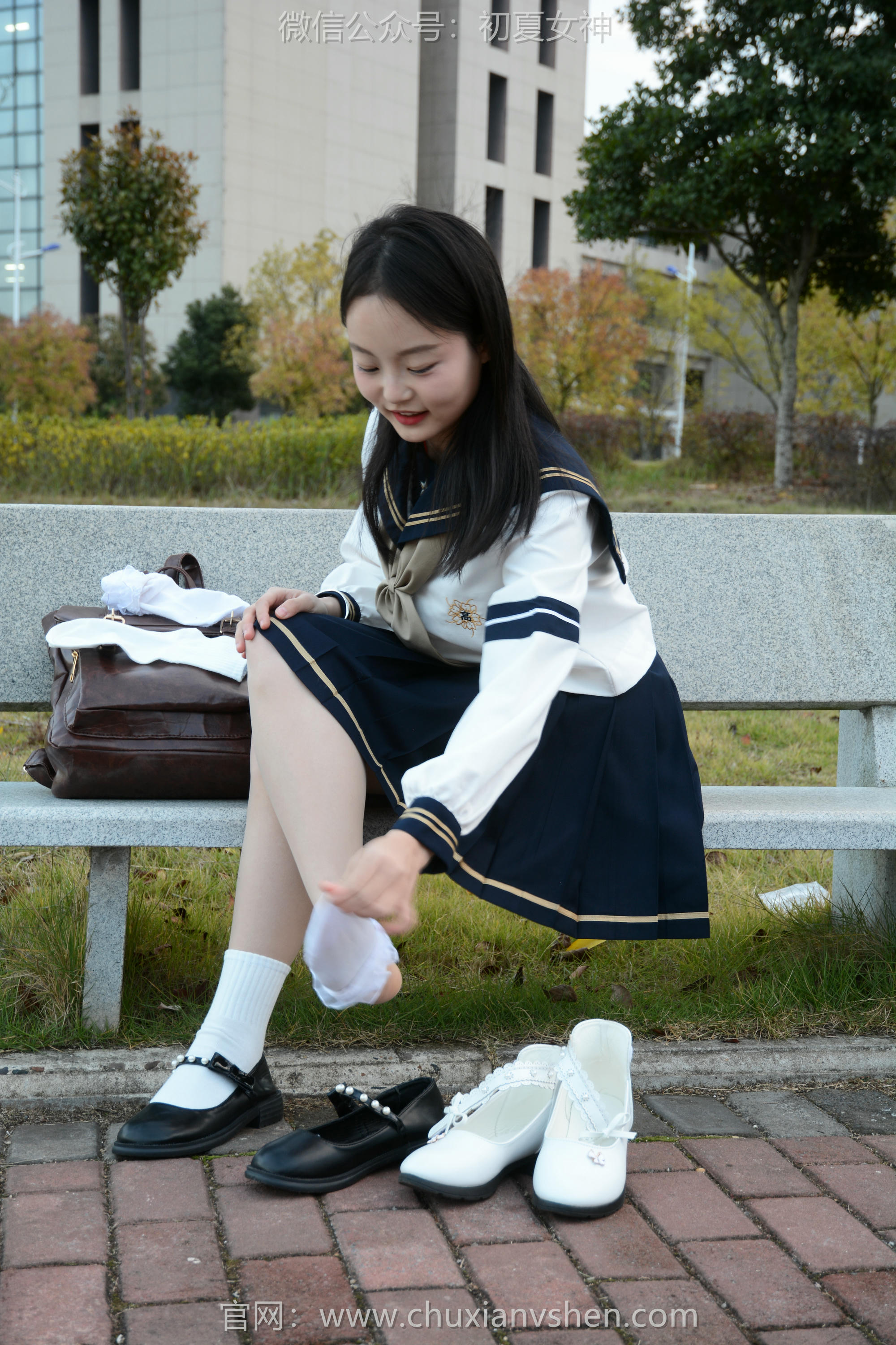 初夏女神 NO.103 双双 海军服JK[140P+1V／4.02GB]_第4集