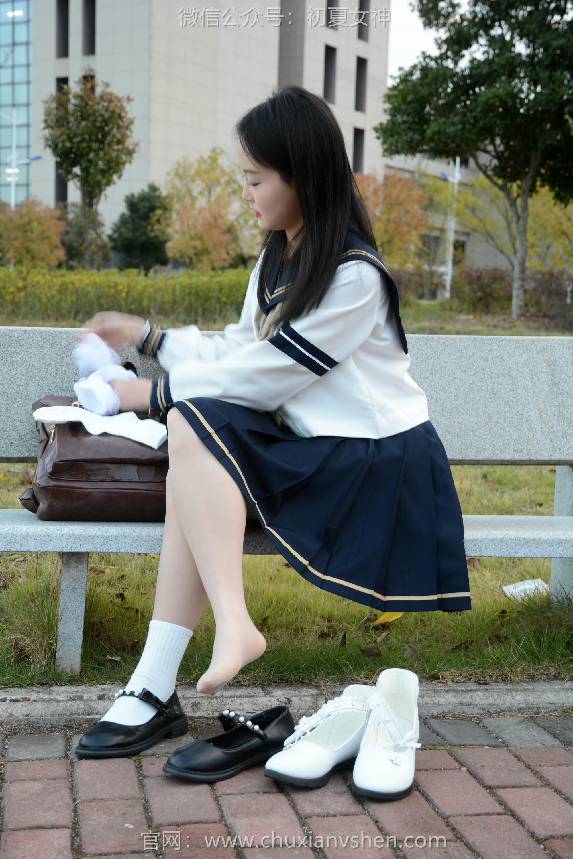 初夏女神 NO.103 双双 海军服JK[140P+1V／4.02GB]_第4集