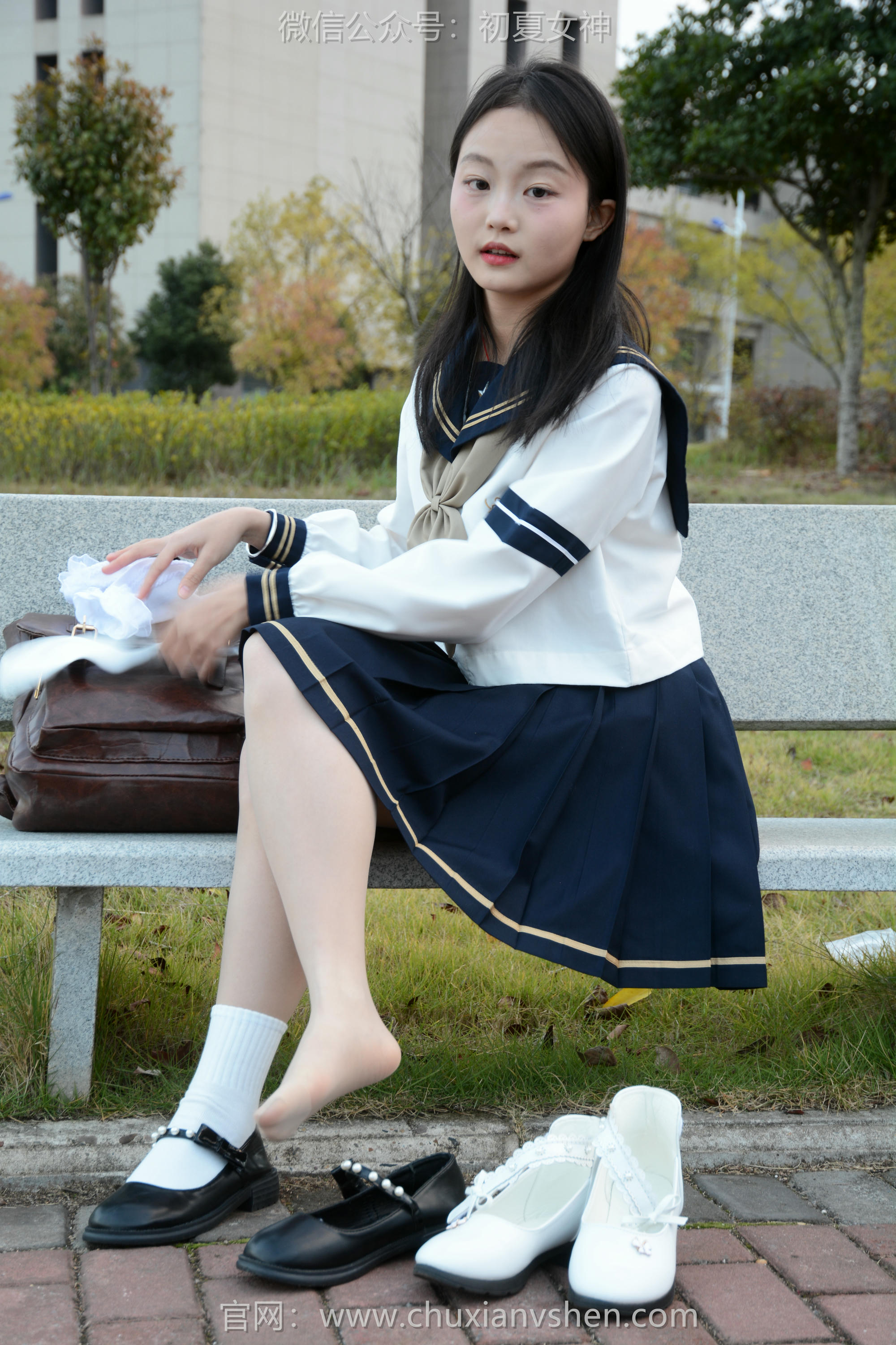 初夏女神 NO.103 双双 海军服JK[140P+1V／4.02GB]_第4集