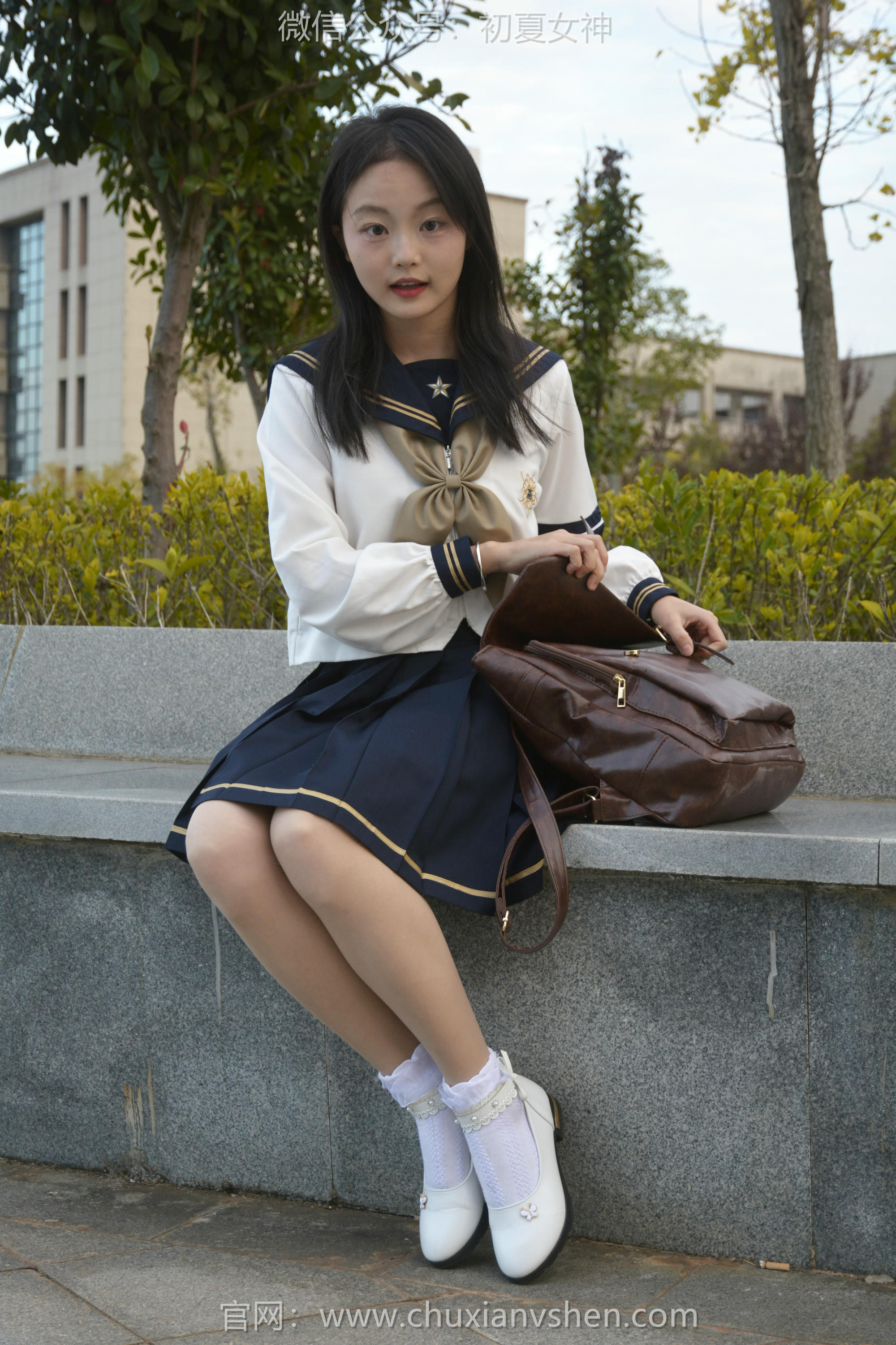 初夏女神 NO.103 双双 海军服JK[140P+1V／4.02GB]_第1集