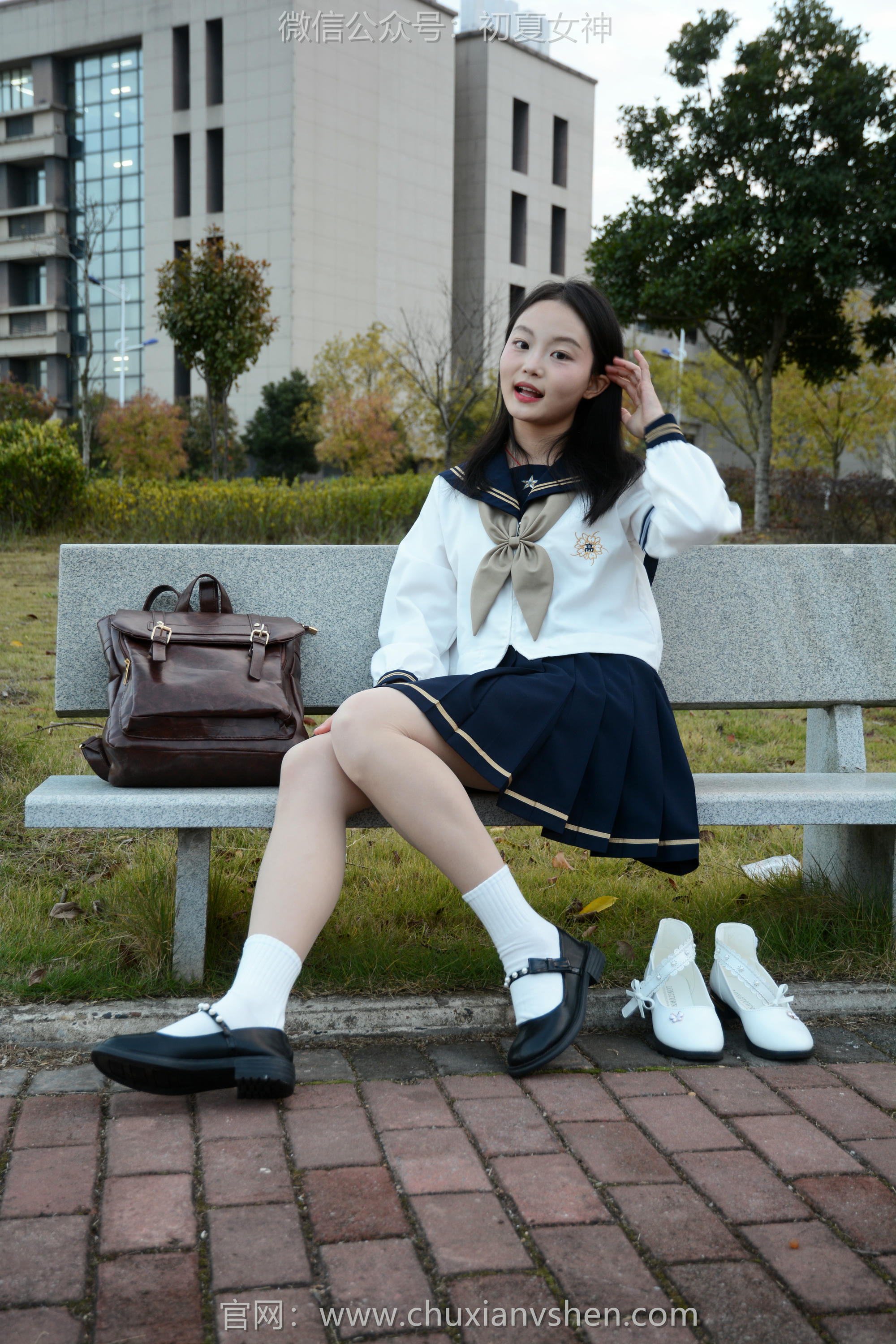 初夏女神 NO.103 双双 海军服JK[140P+1V／4.02GB]_第4集