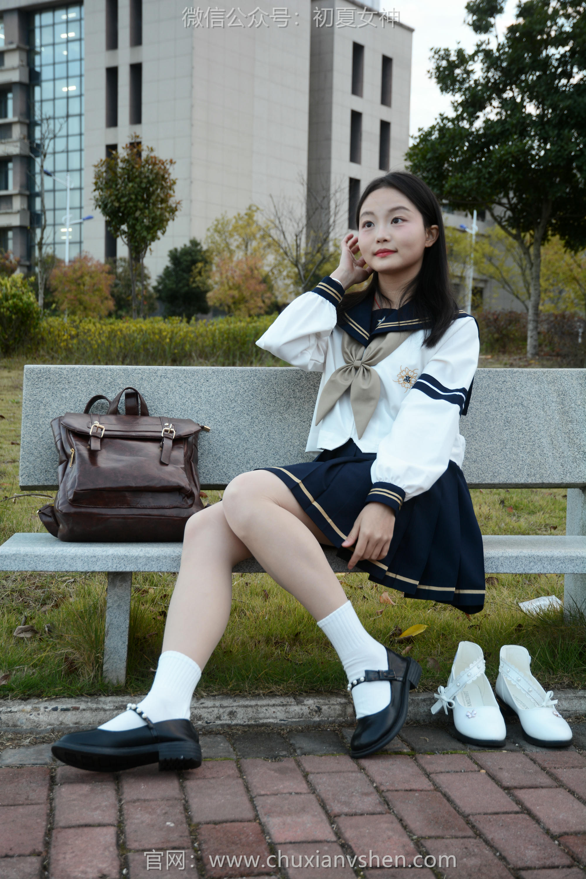 初夏女神 NO.103 双双 海军服JK[140P+1V／4.02GB]_第4集