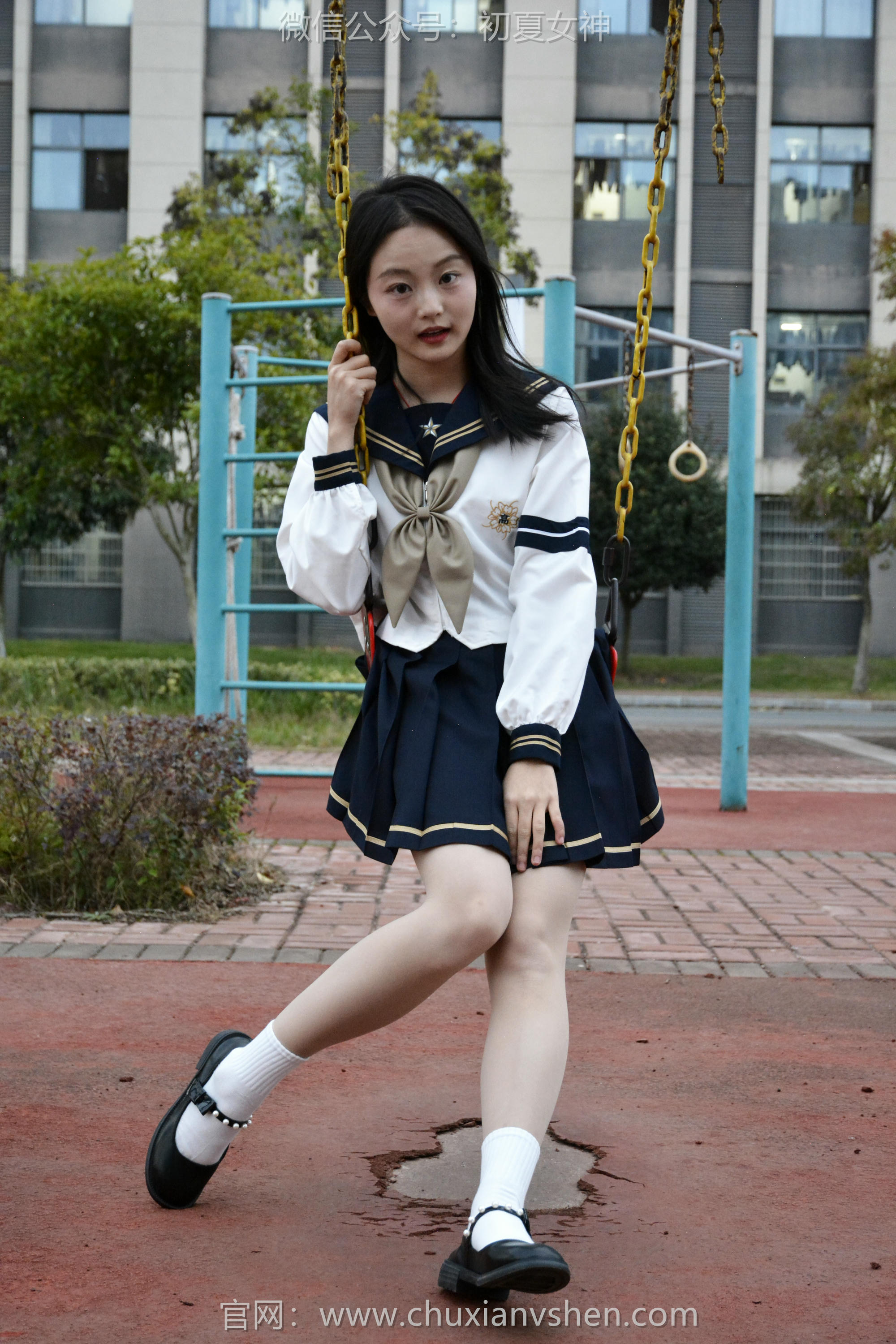 初夏女神 NO.103 双双 海军服JK[140P+1V／4.02GB]_第5集