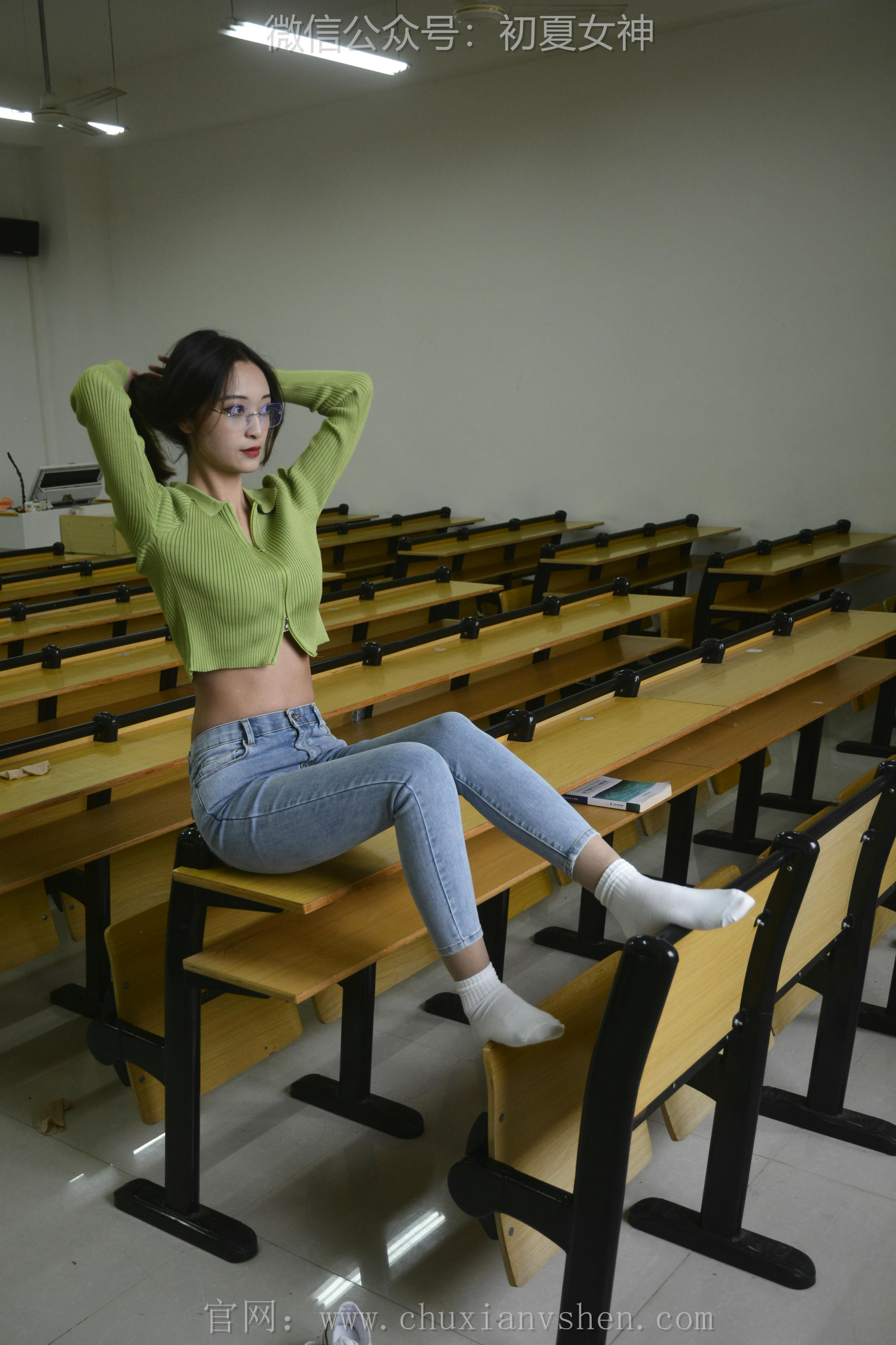 初夏女神 NO.106 依依 母校我来了[130P+1V／3.57GB]_第6集