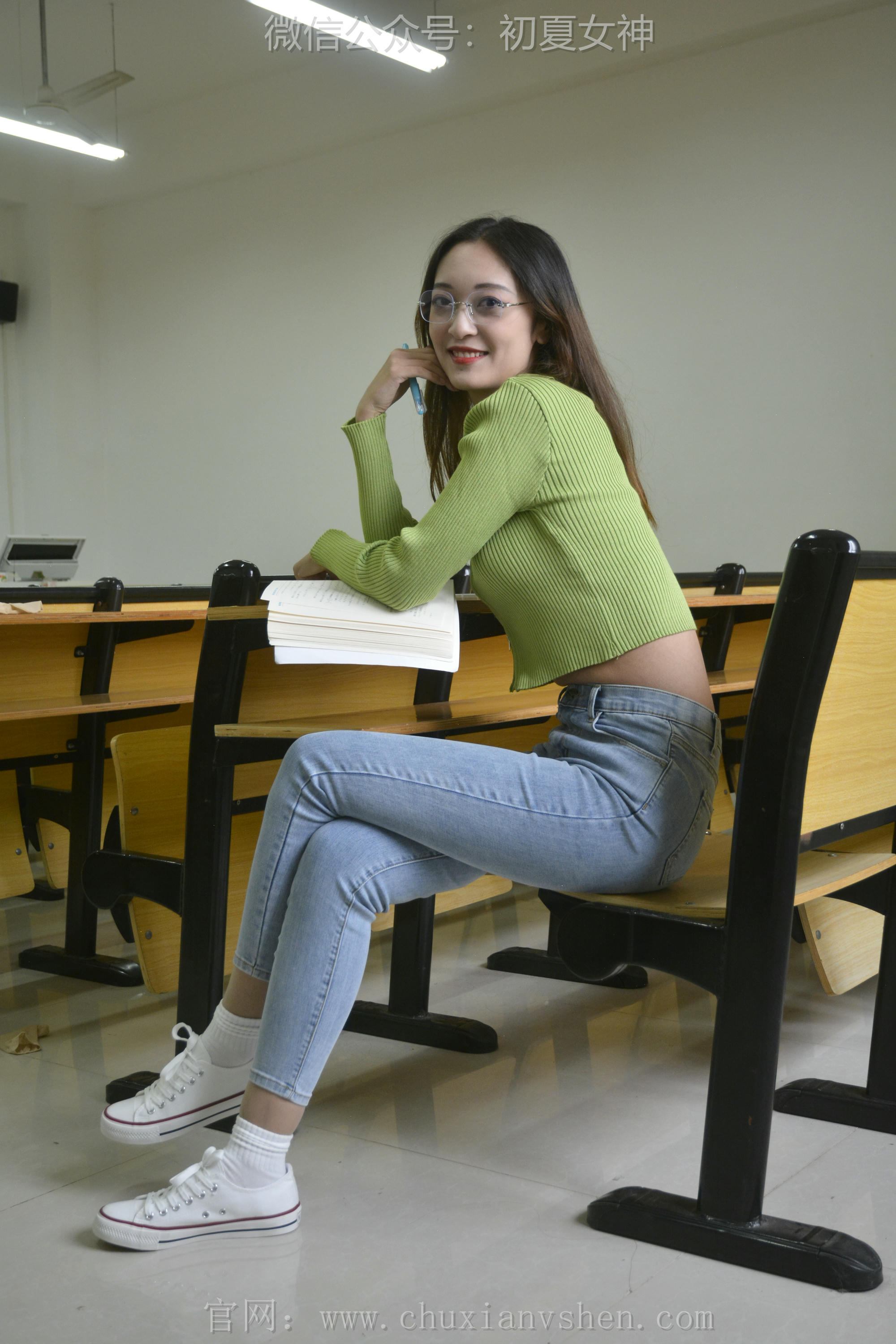 初夏女神 NO.106 依依 母校我来了[130P+1V／3.57GB]_第5集