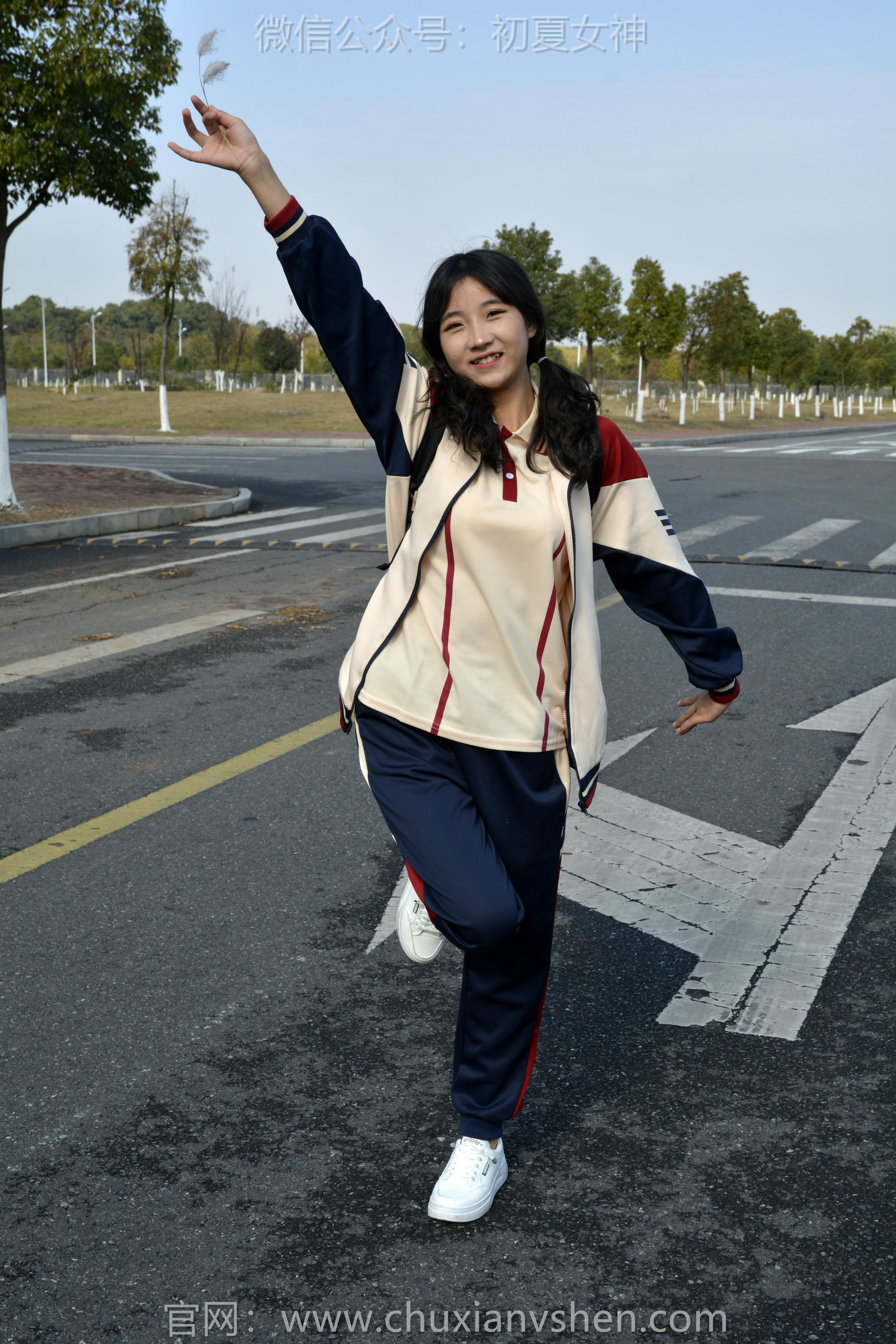 初夏女神 NO.116 点点 英伦风校服[140P+1V／3.50GB]_第6集