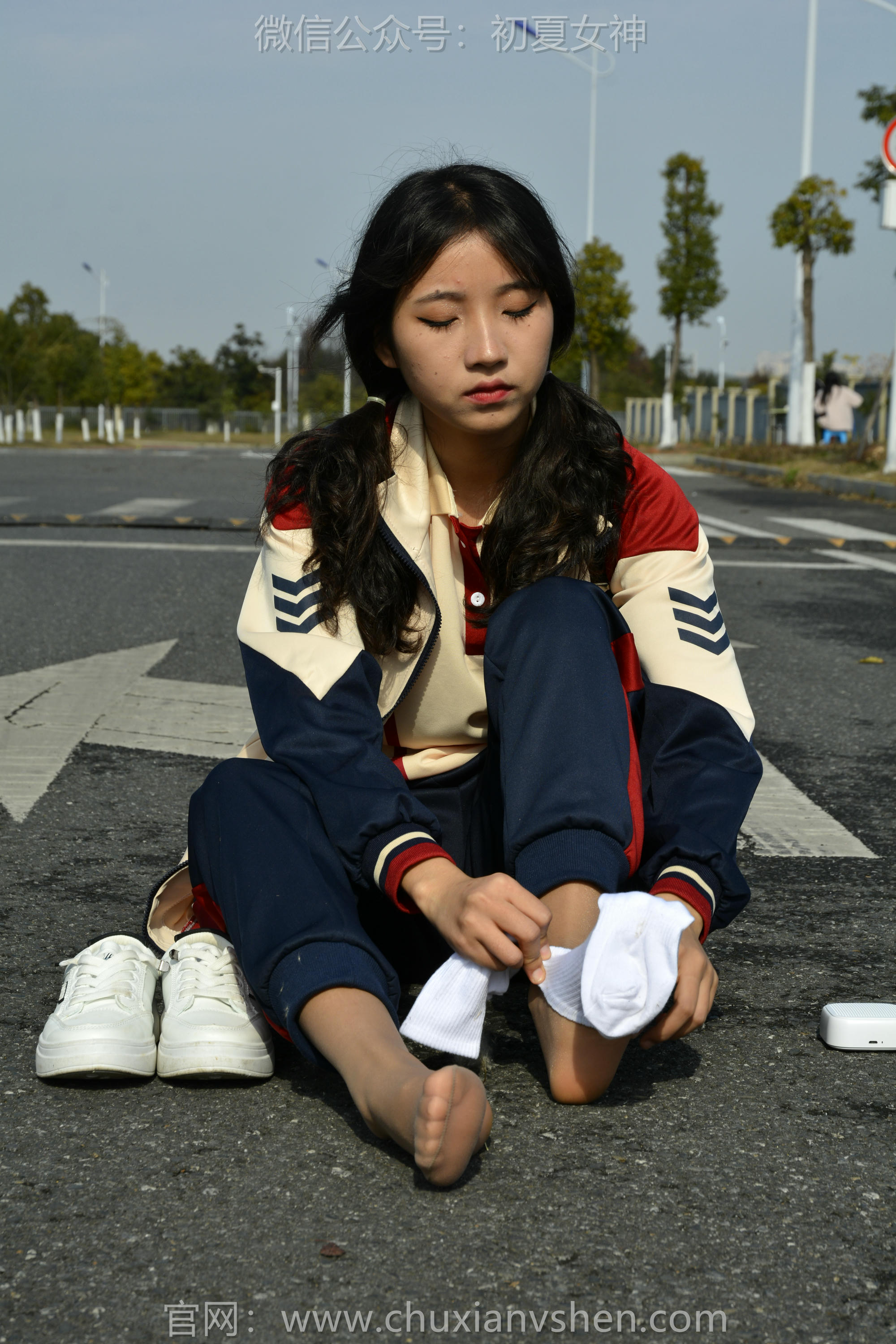 初夏女神 NO.116 点点 英伦风校服[140P+1V／3.50GB]_第6集