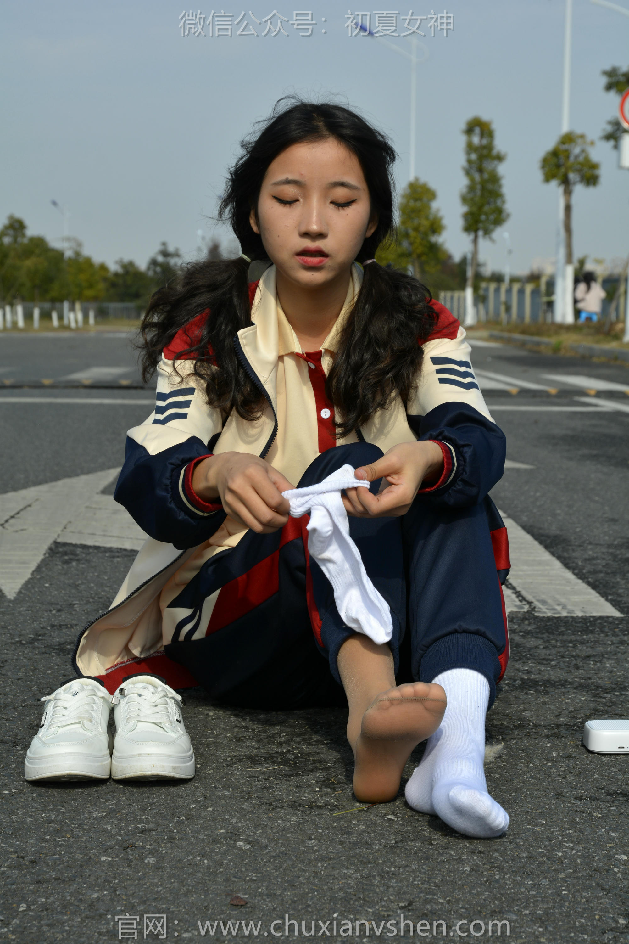 初夏女神 NO.116 点点 英伦风校服[140P+1V／3.50GB]_第6集