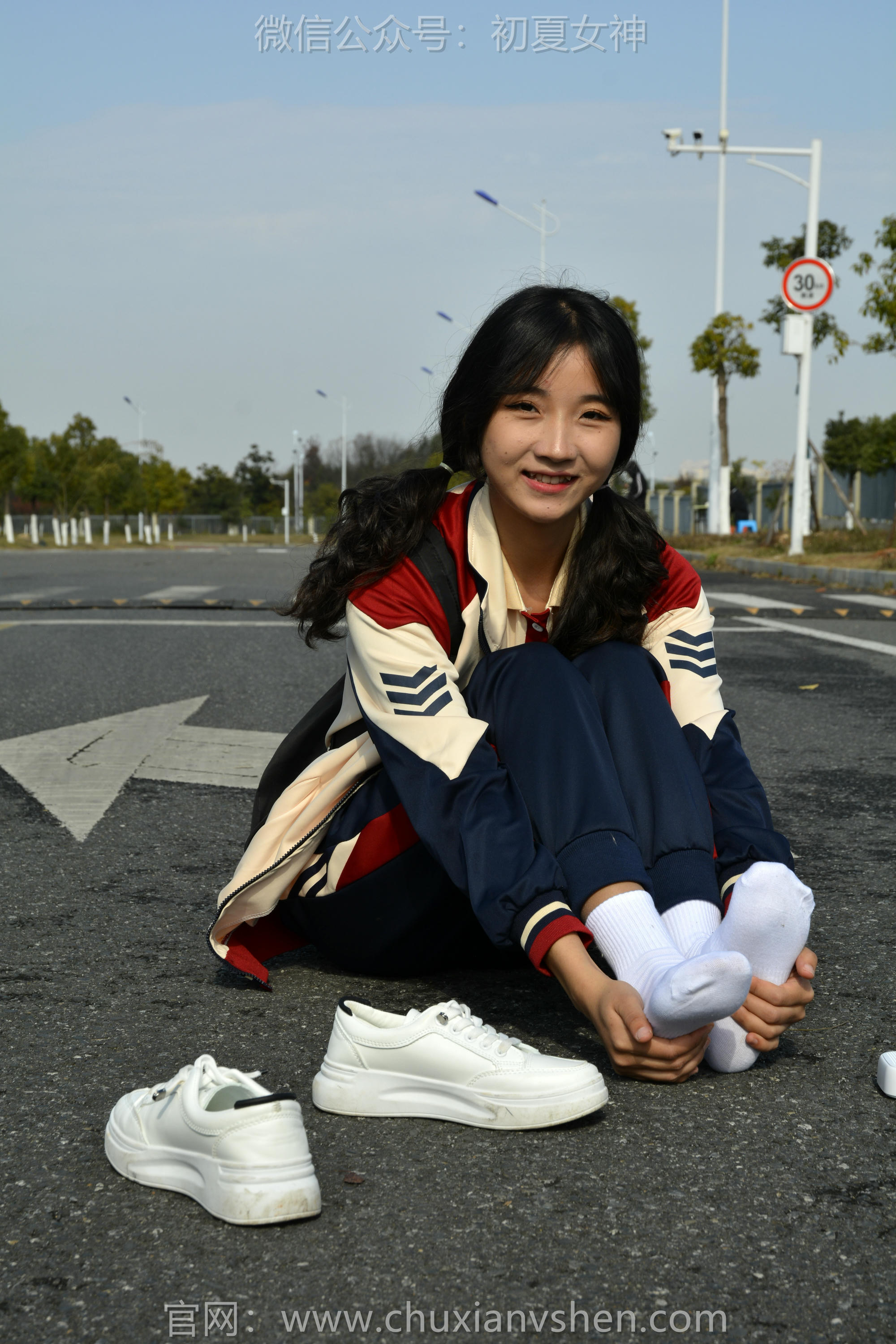 初夏女神 NO.116 点点 英伦风校服[140P+1V／3.50GB]_第7集