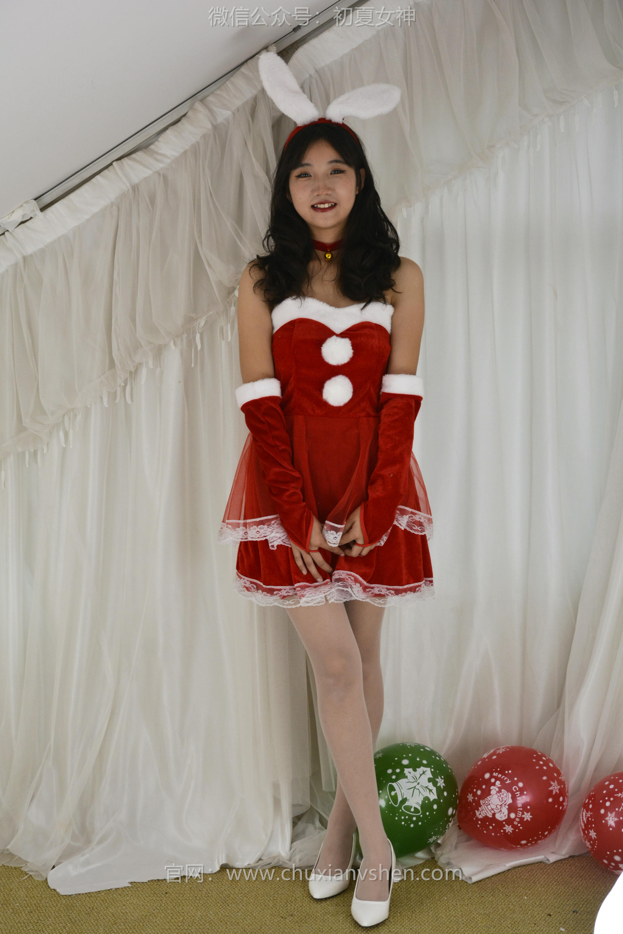 初夏女神 NO.117 点点、双双 圣诞快乐[140P+2V／3.44GB]_第6集