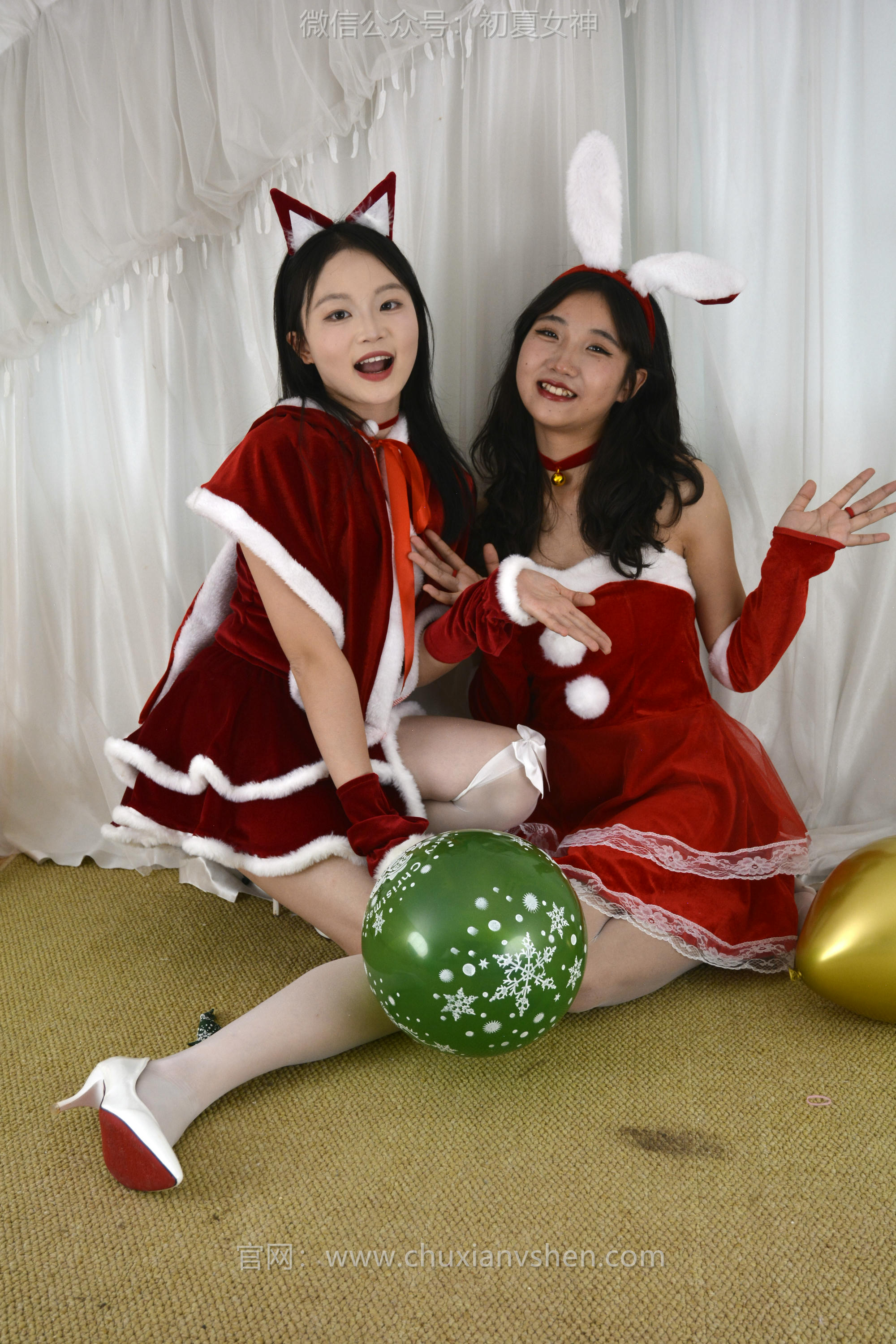 初夏女神 NO.117 点点、双双 圣诞快乐[140P+2V／3.44GB]_第7集