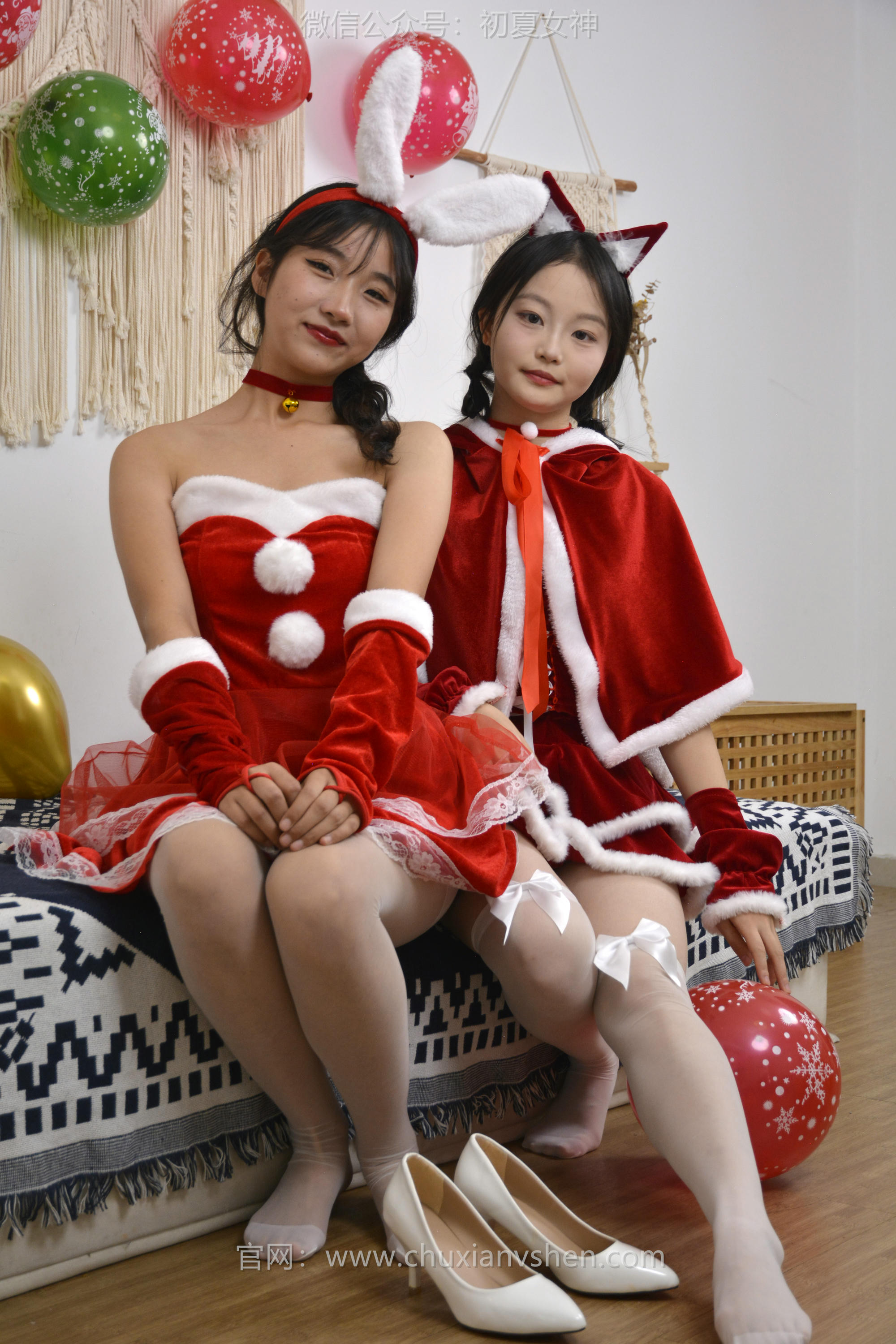 初夏女神 NO.117 点点、双双 圣诞快乐[140P+2V／3.44GB]_第3集