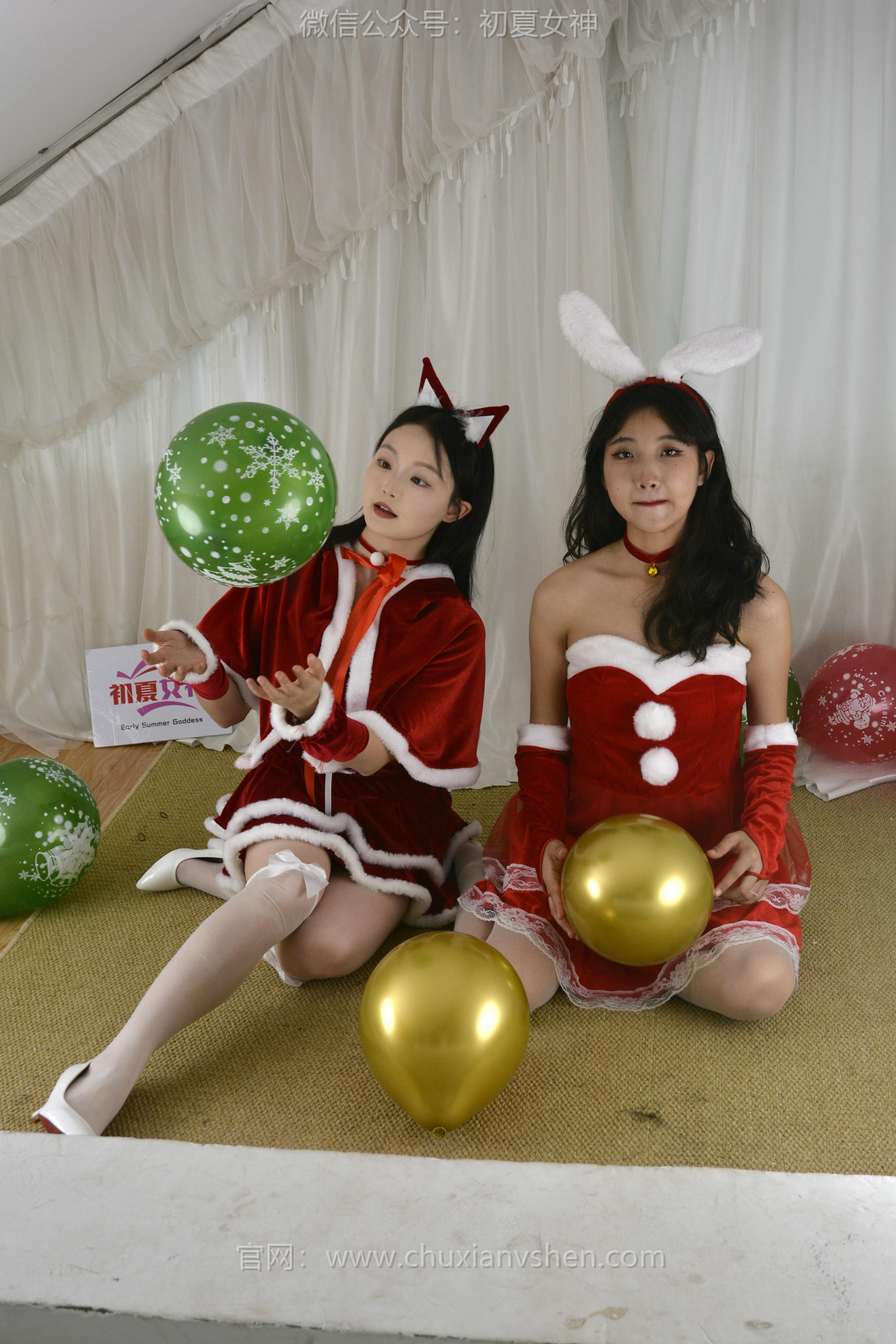 初夏女神 NO.117 点点、双双 圣诞快乐[140P+2V／3.44GB]_第5集