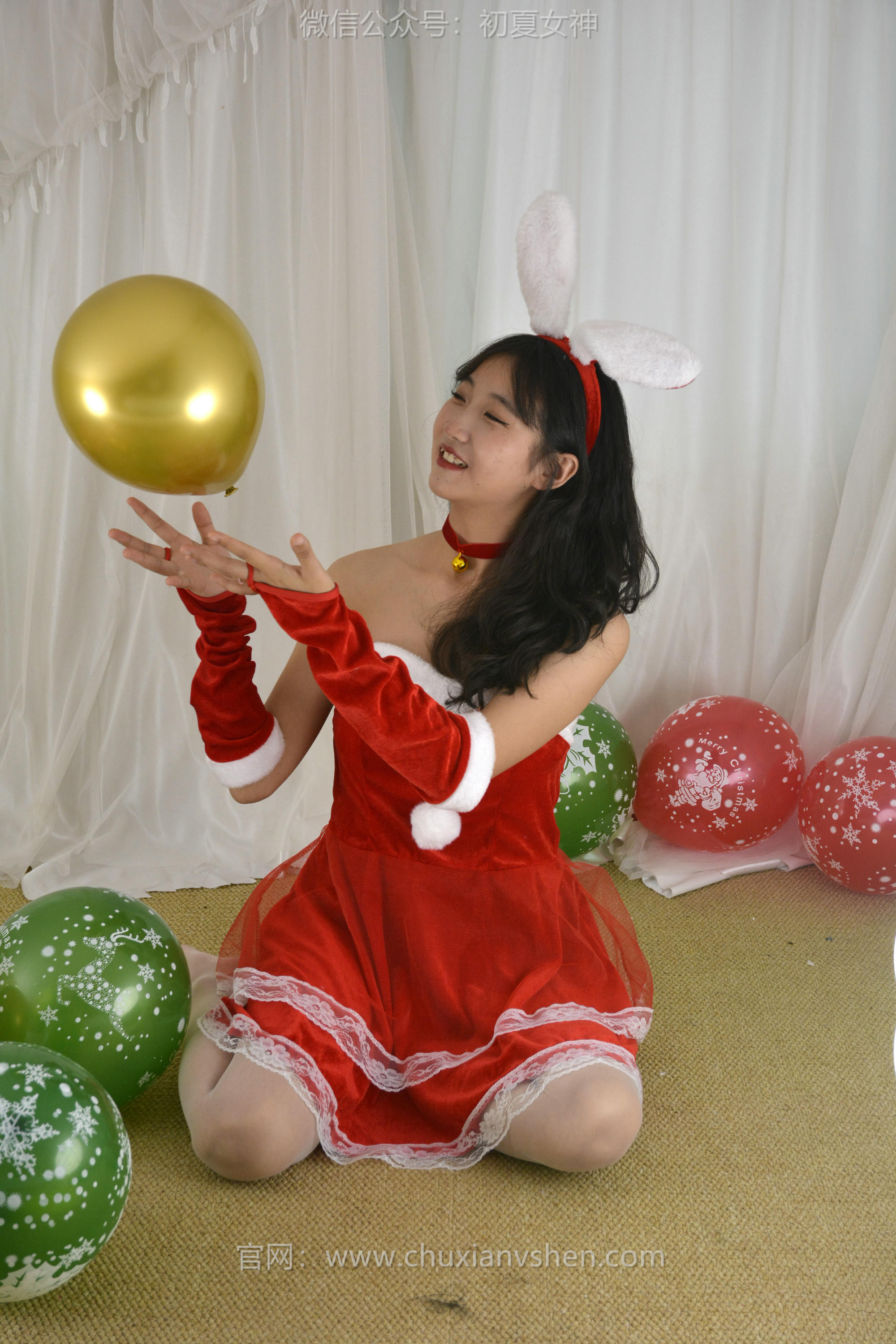 初夏女神 NO.117 点点、双双 圣诞快乐[140P+2V／3.44GB]_第5集