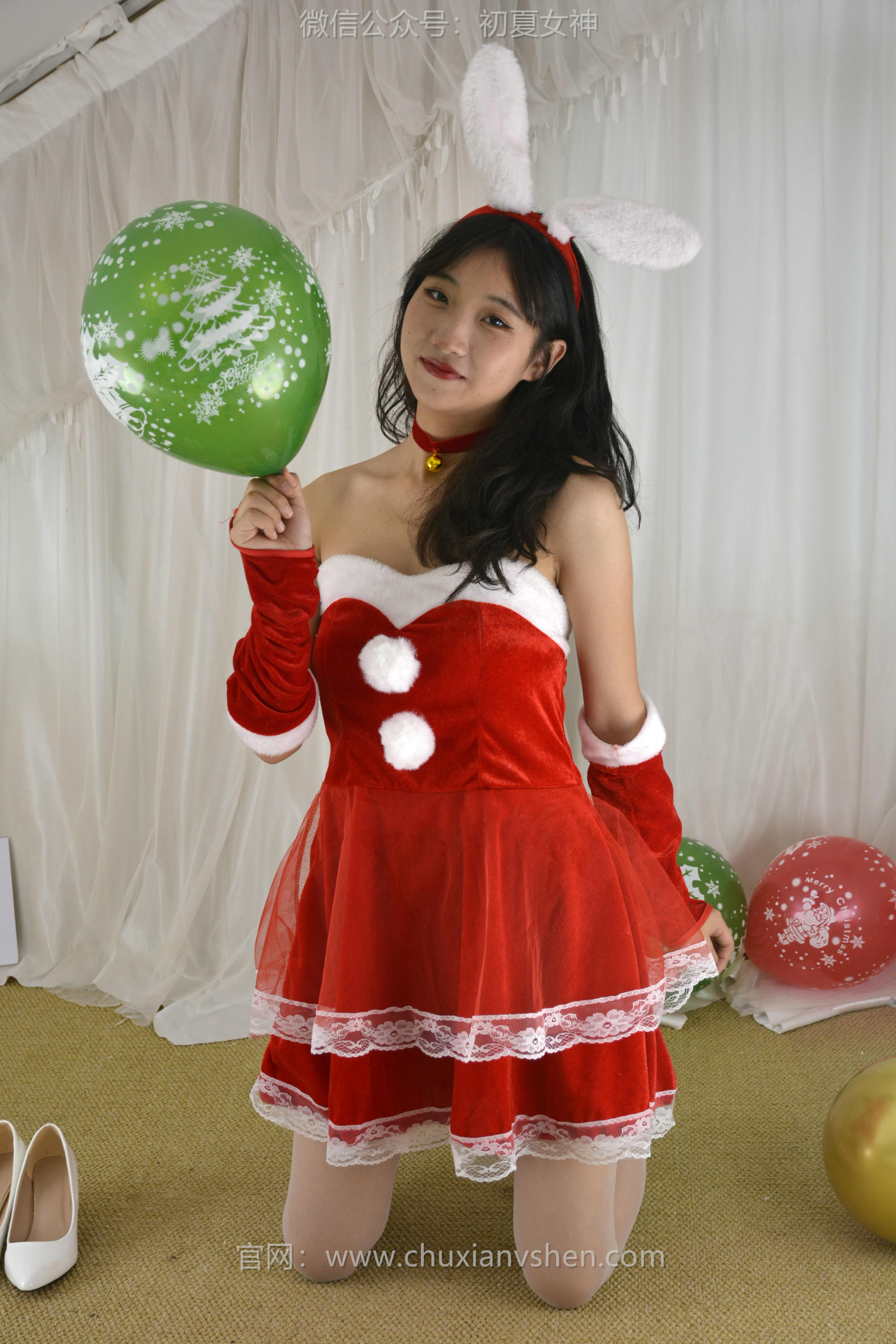 初夏女神 NO.117 点点、双双 圣诞快乐[140P+2V／3.44GB]_第5集