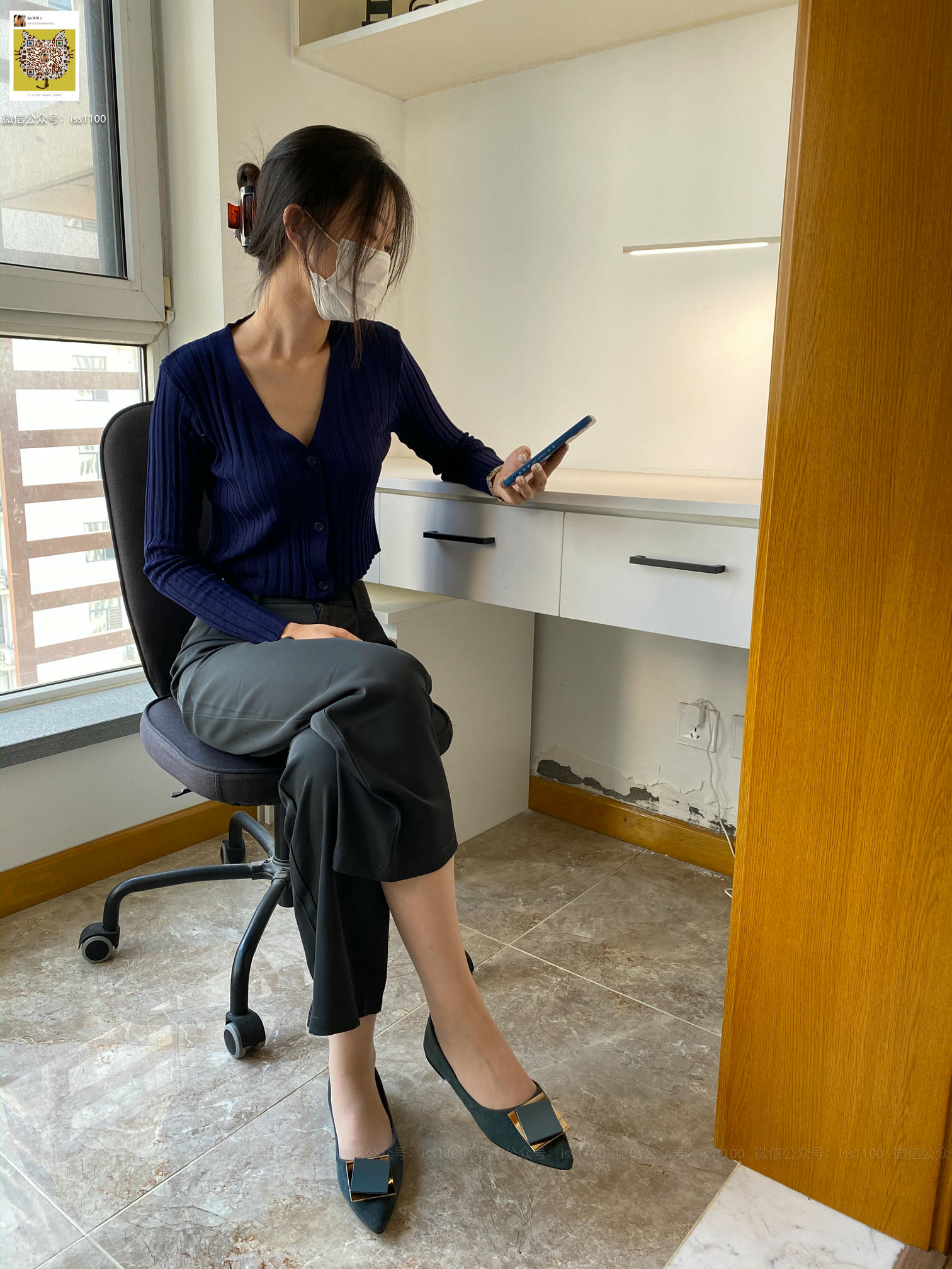 ISS系列 NO.015 美晗加固 平底鞋 [124P+1V0.99G]_第1集