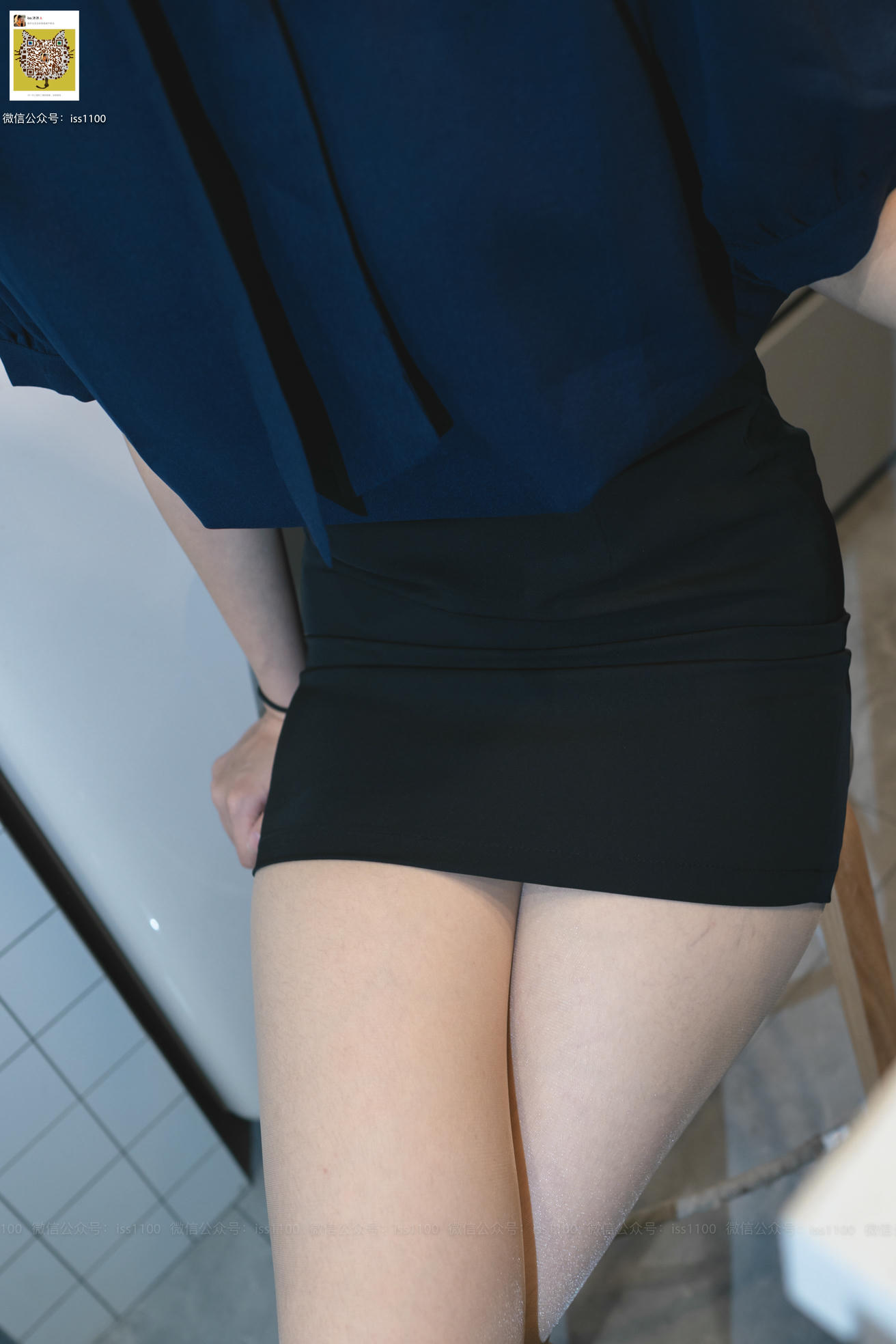 ISS系列 NO.017 美晗 蓝色衬衫 [101P+1V0.599G]_第2集