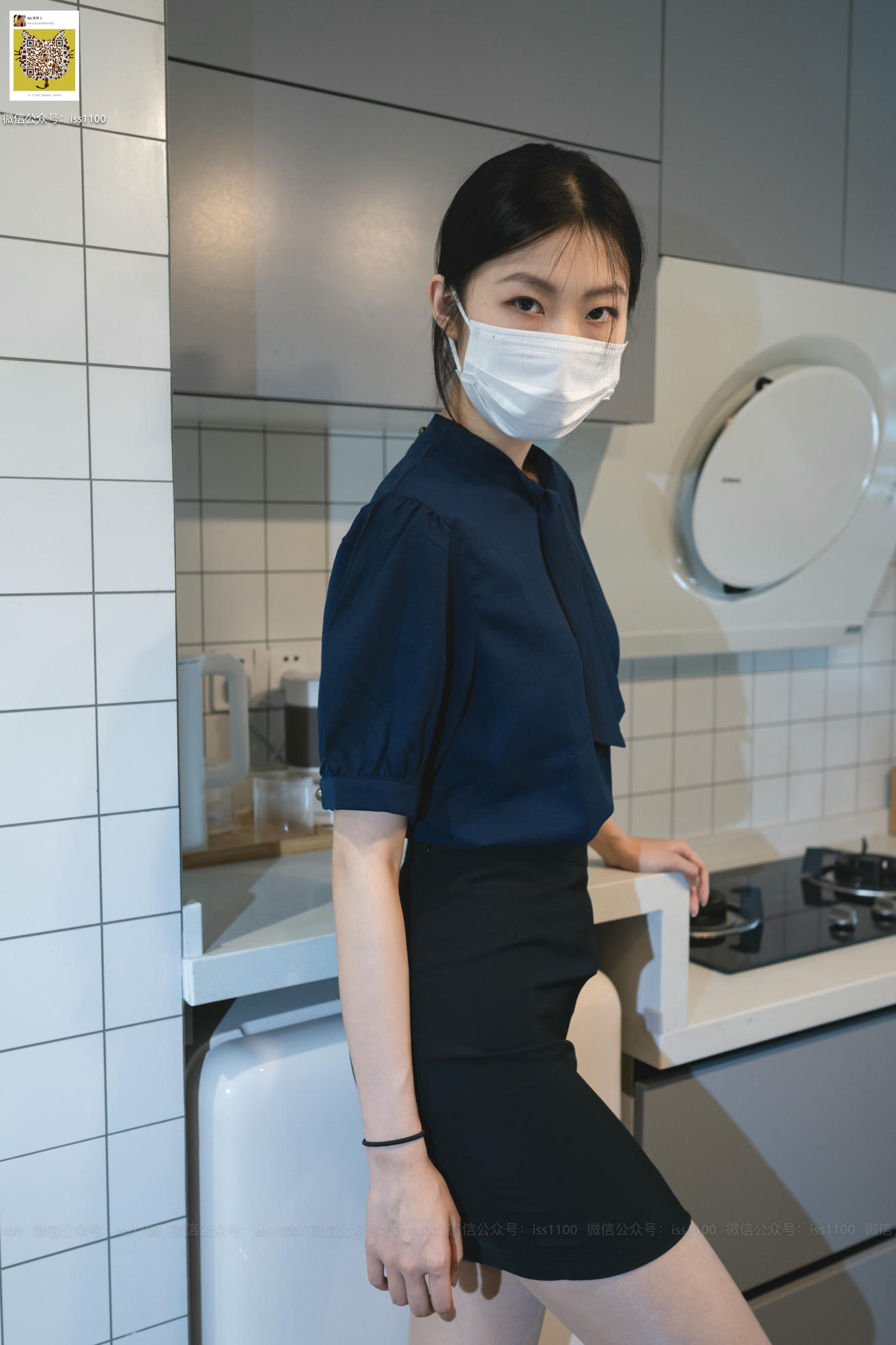 ISS系列 NO.017 美晗 蓝色衬衫 [101P+1V0.599G]_第1集