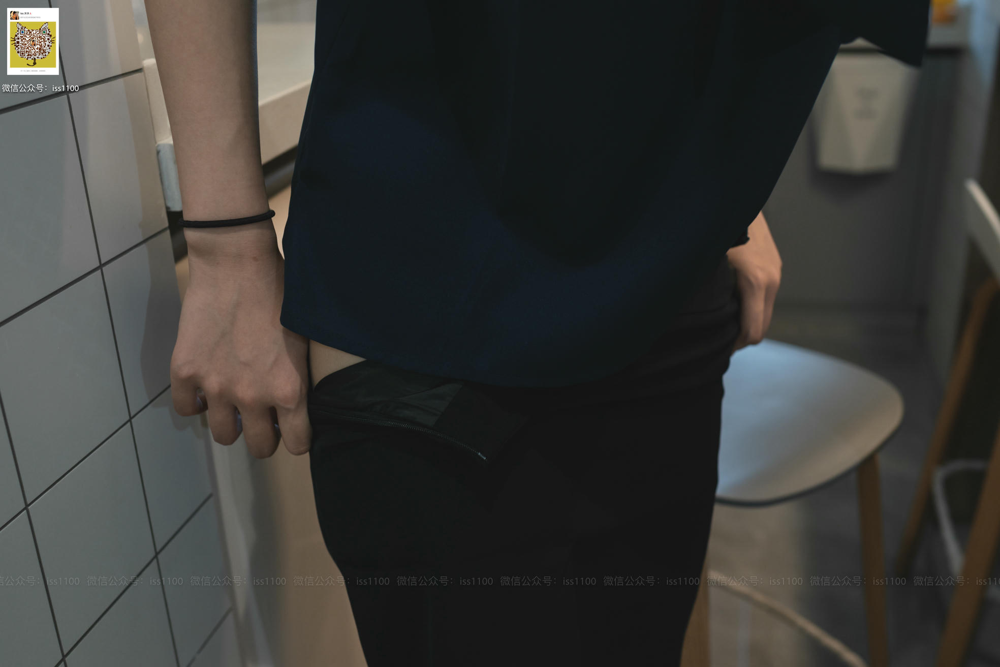 ISS系列 NO.017 美晗 蓝色衬衫 [101P+1V0.599G]_第3集