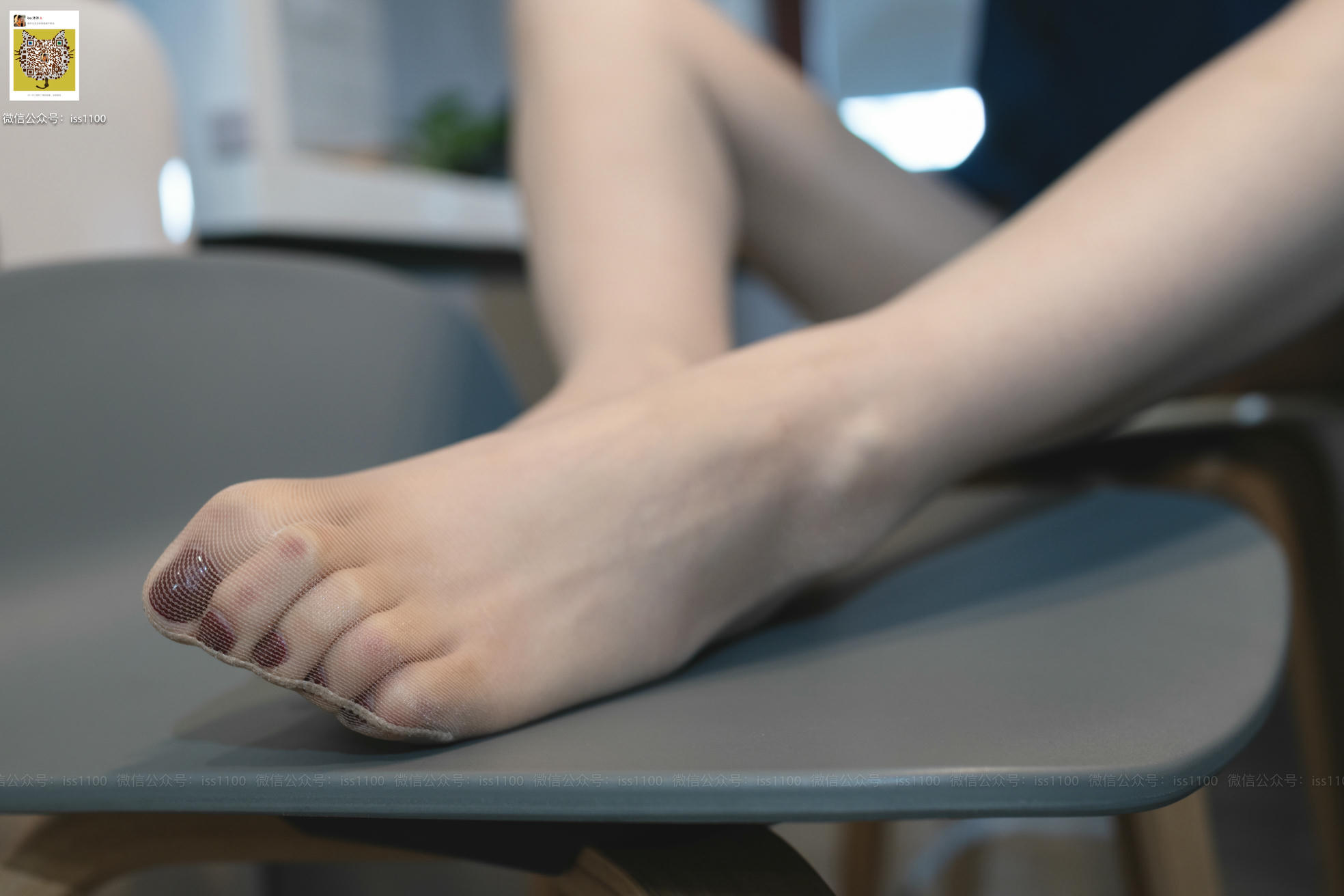 ISS系列 NO.017 美晗 蓝色衬衫 [101P+1V0.599G]_第5集