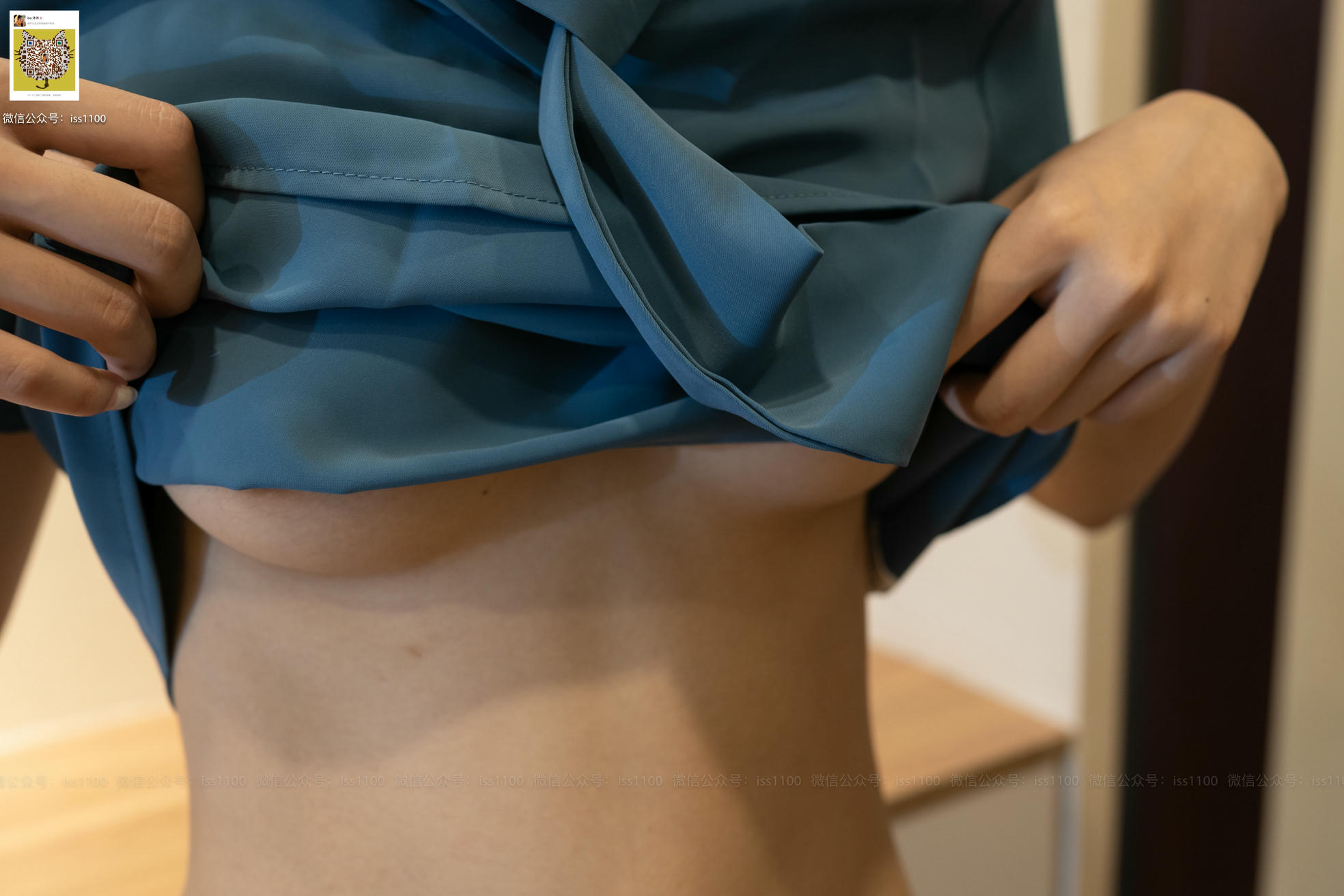 ISS系列 NO.018 美晗 蓝正装 [135P+1V0.793G]_第6集