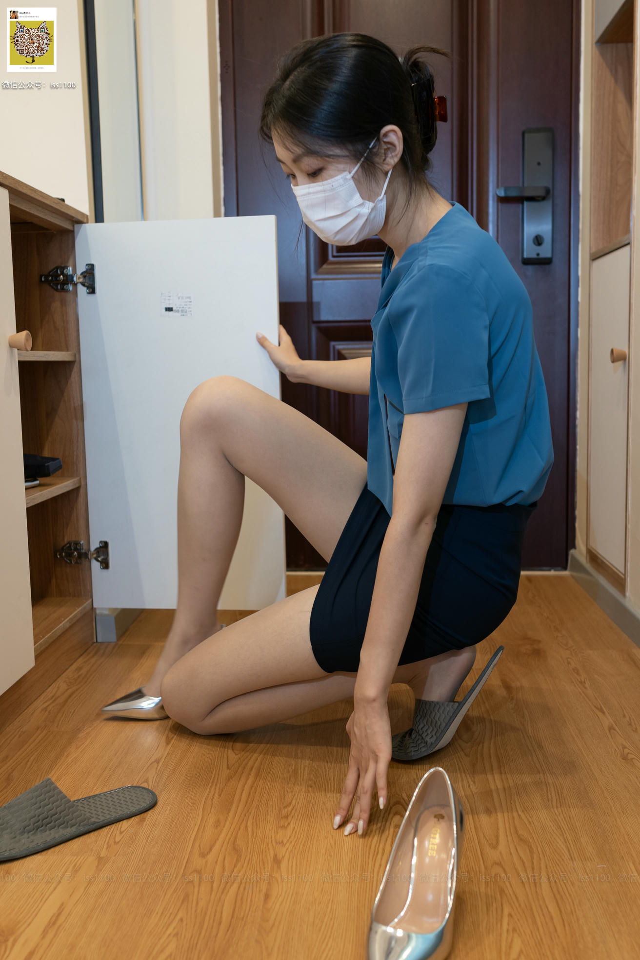 ISS系列 NO.018 美晗 蓝正装 [135P+1V0.793G]_第4集