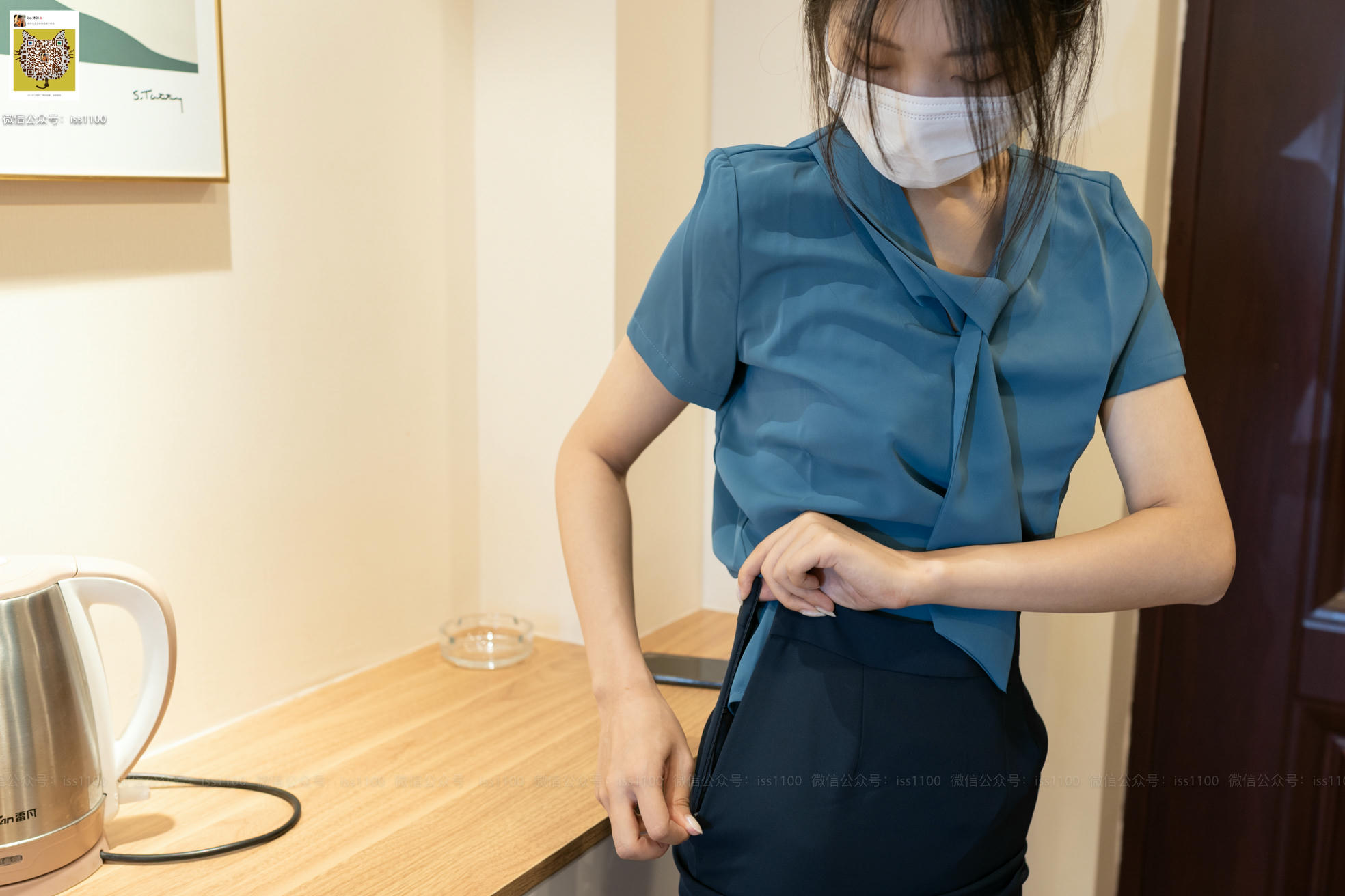 ISS系列 NO.018 美晗 蓝正装 [135P+1V0.793G]_第5集