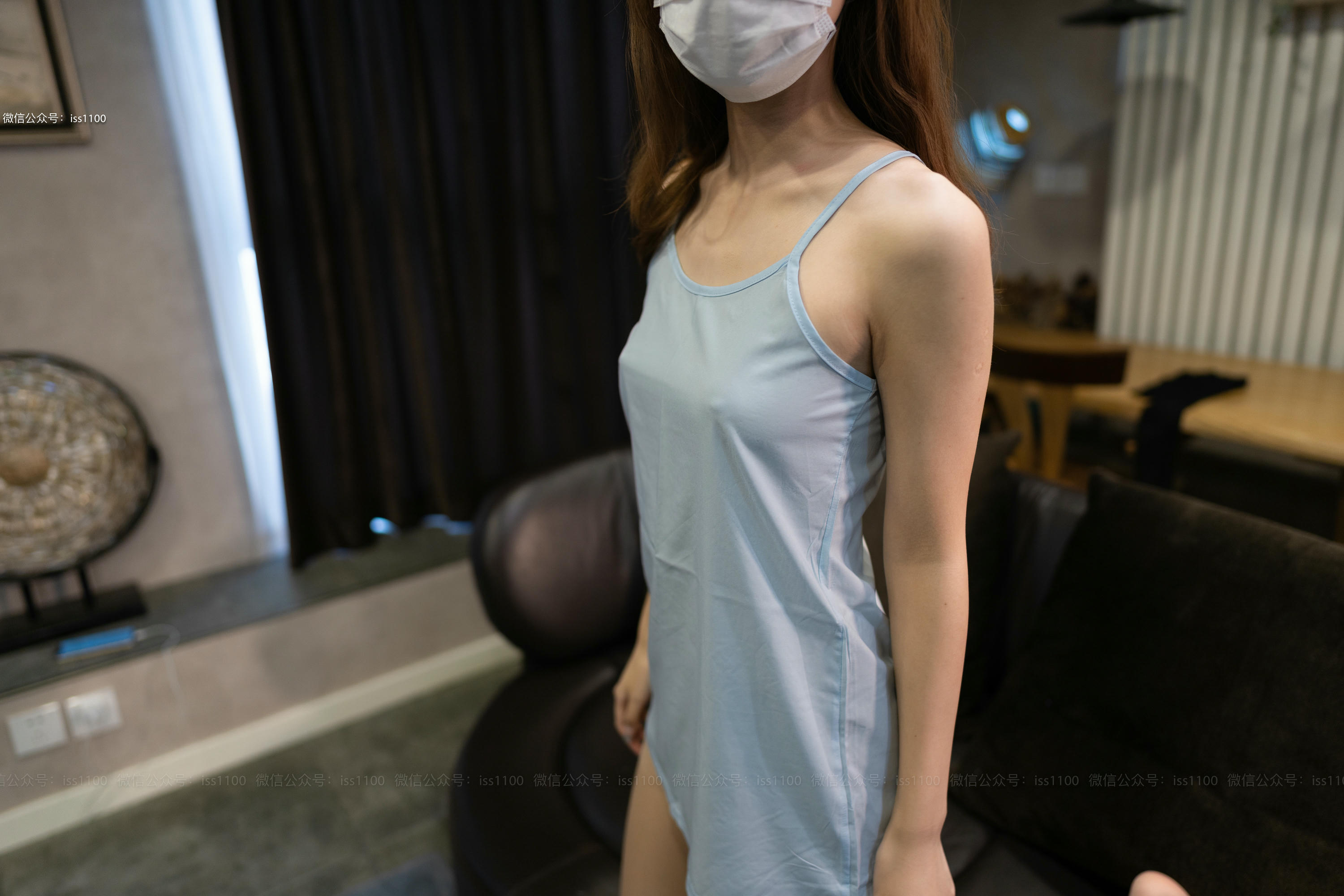 ISS系列 NO.033 诗薇 蓝色吊带 [101P+1V1.26G]_第4集