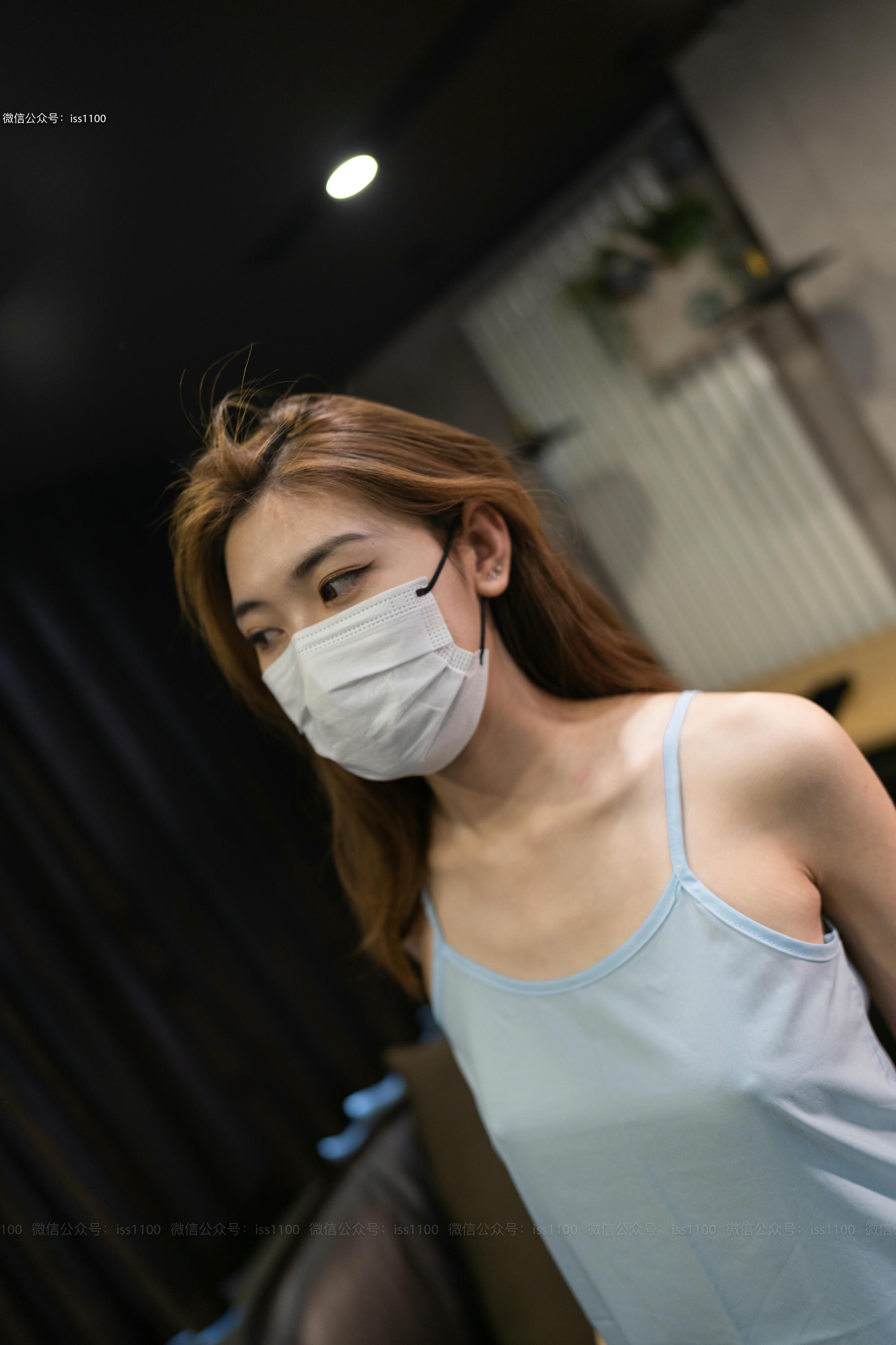 ISS系列 NO.033 诗薇 蓝色吊带 [101P+1V1.26G]_第5集