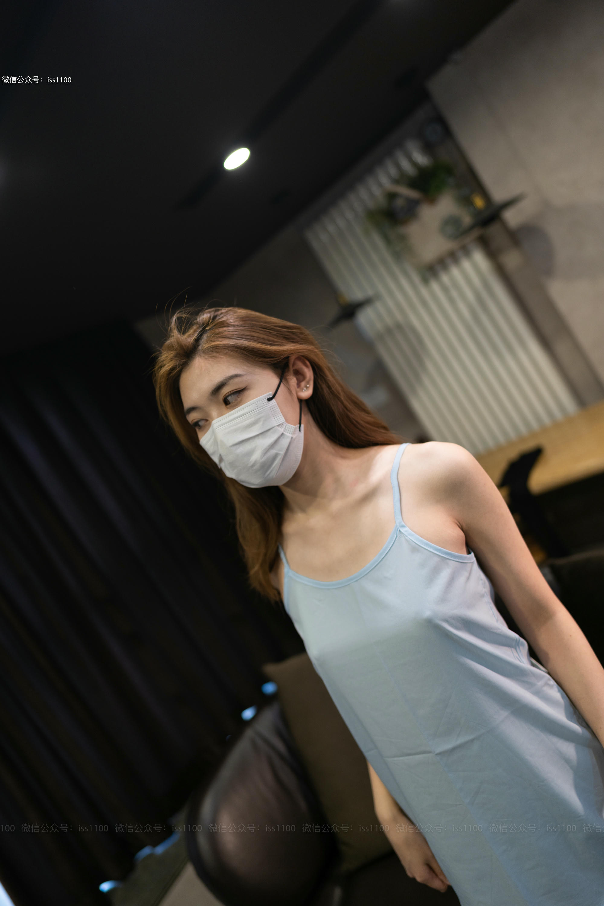 ISS系列 NO.033 诗薇 蓝色吊带 [101P+1V1.26G]_第5集