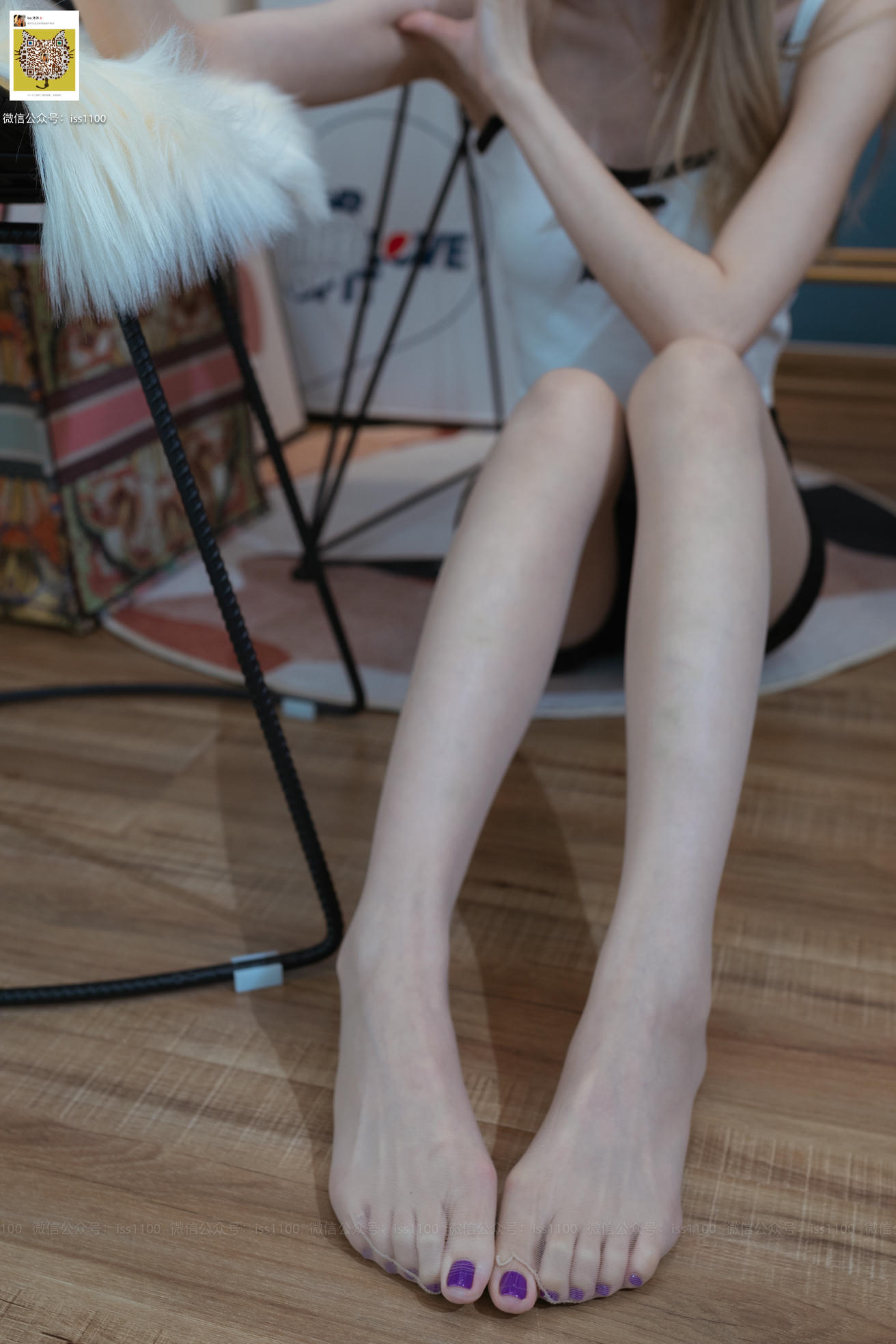 ISS系列 NO.036 酥酥 吊带撕袜 [84P+1V1.575G]_第2集