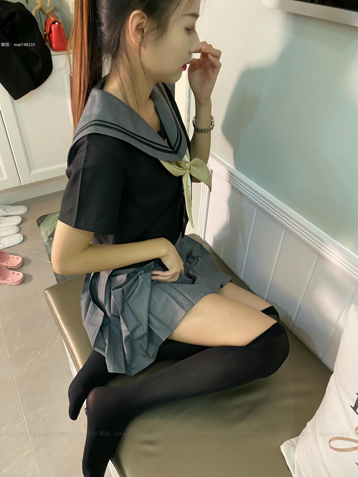 ISS系列 NO.058 洋洋 JK黑 [118P+1V0.661G]_第5集