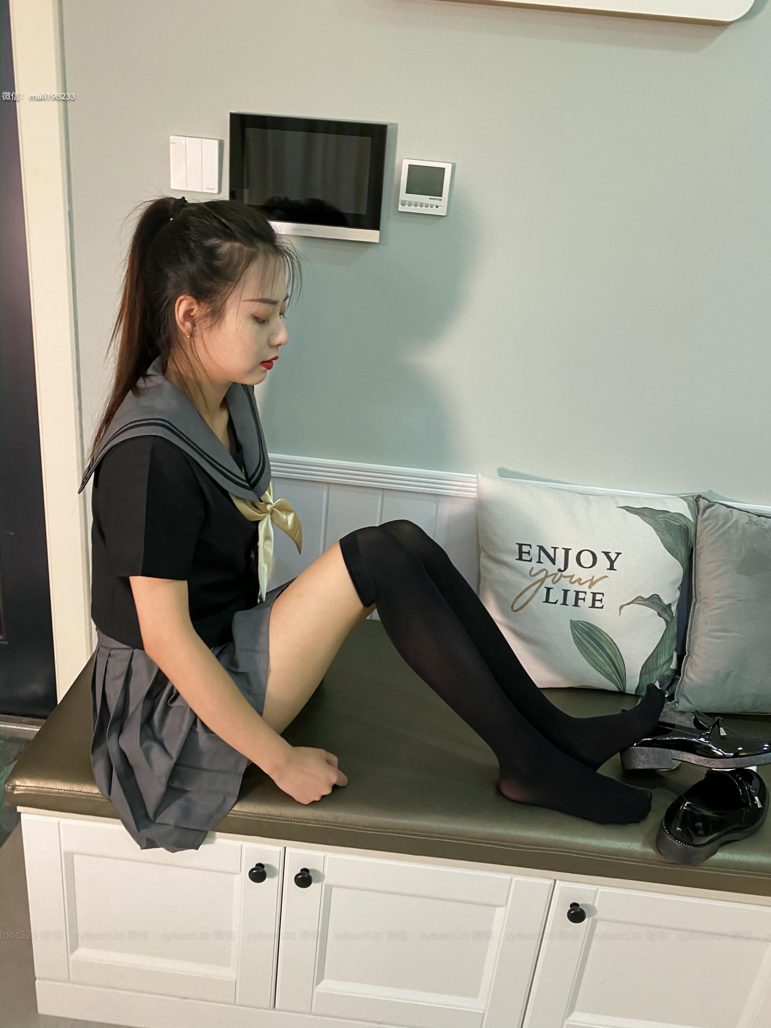 ISS系列 NO.058 洋洋 JK黑 [118P+1V0.661G]_第1集