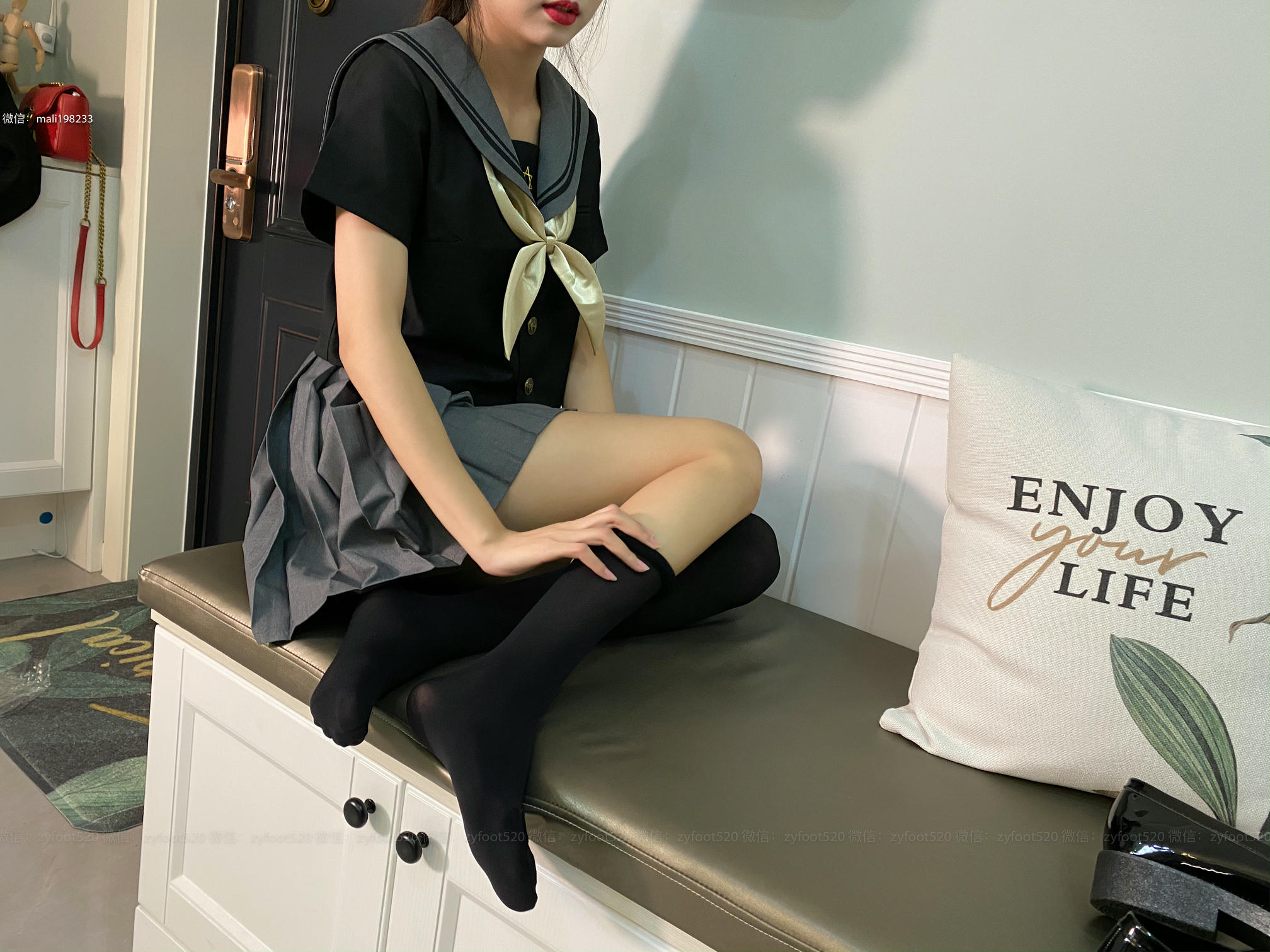 ISS系列 NO.058 洋洋 JK黑 [118P+1V0.661G]_第5集