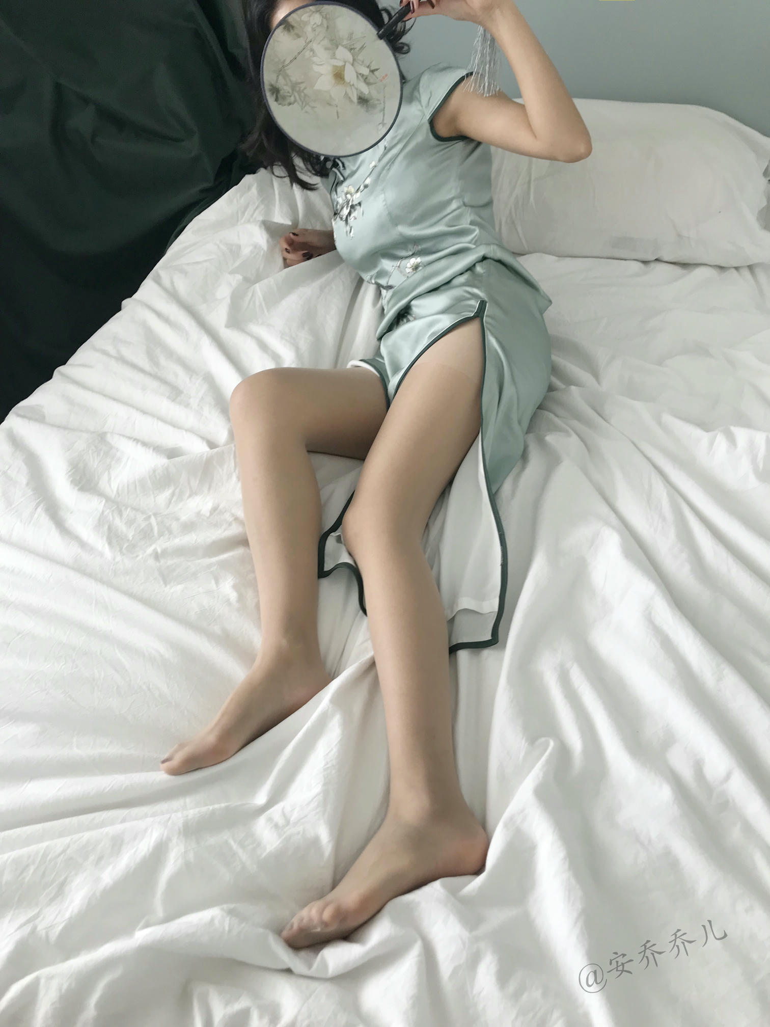 安乔乔 NO.017 旗袍肉丝 [110P+407M]_第2集