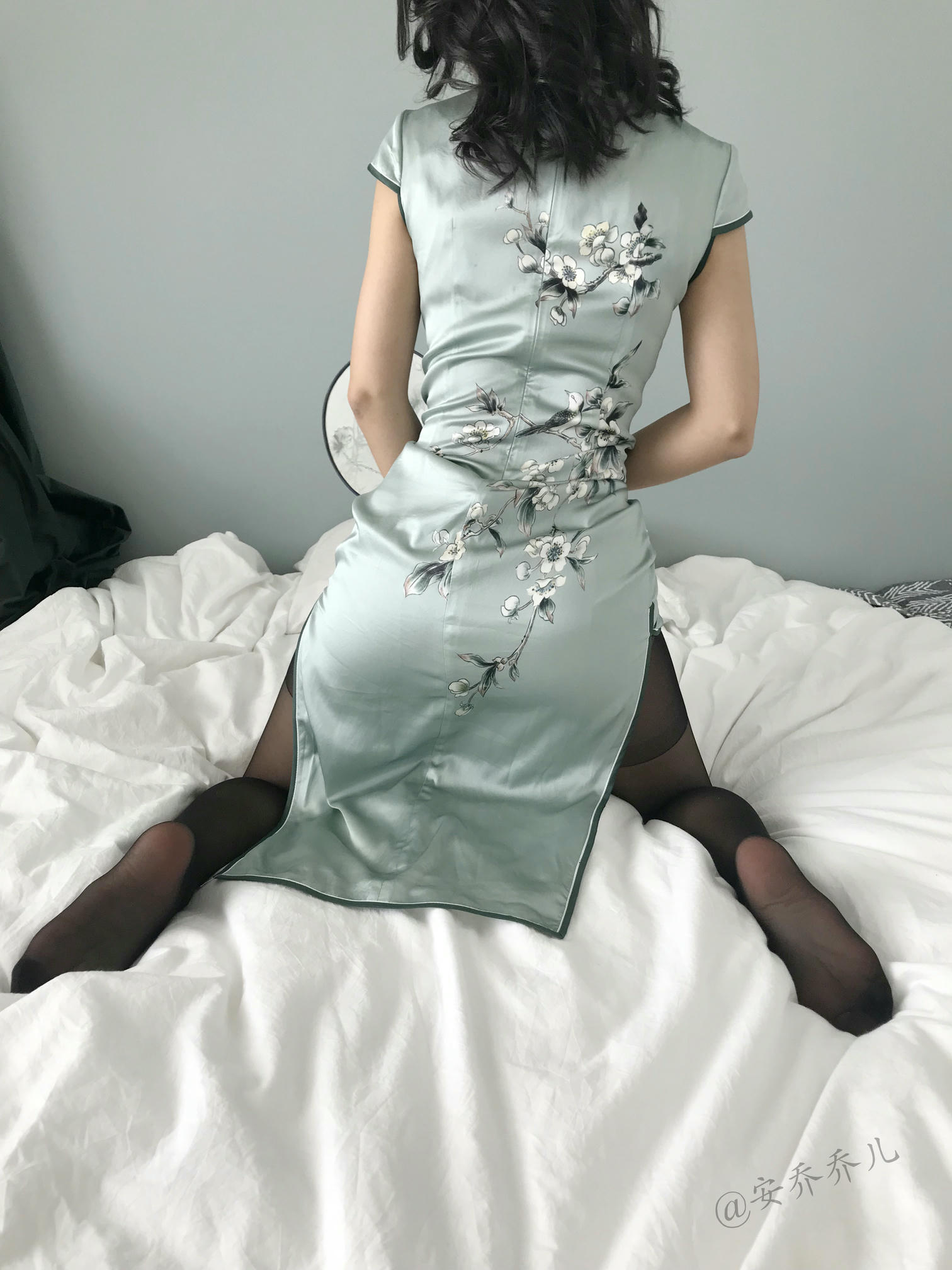 安乔乔 NO.017 旗袍肉丝 [110P+407M]_第3集