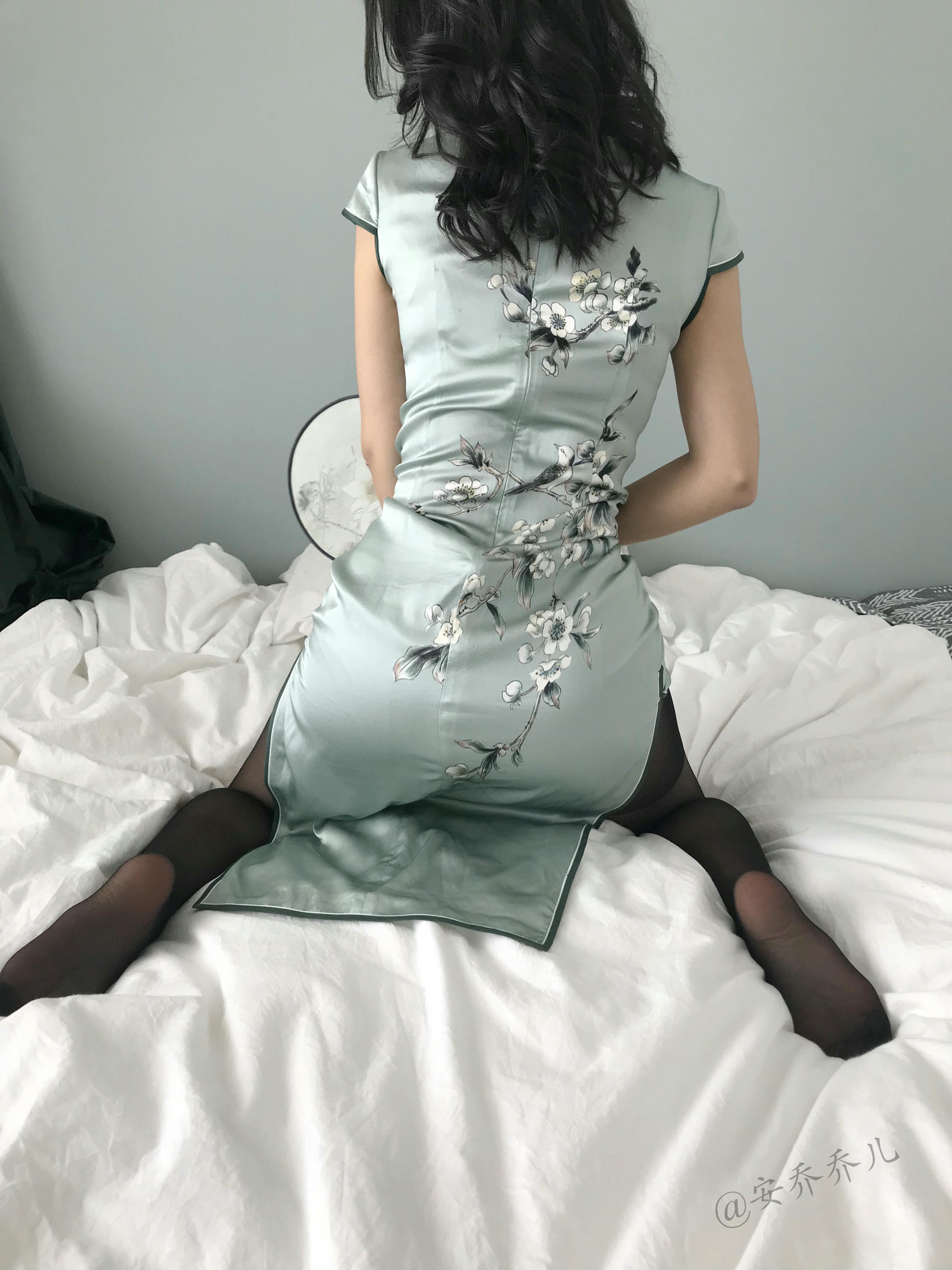 安乔乔 NO.017 旗袍肉丝 [110P+407M]_第3集