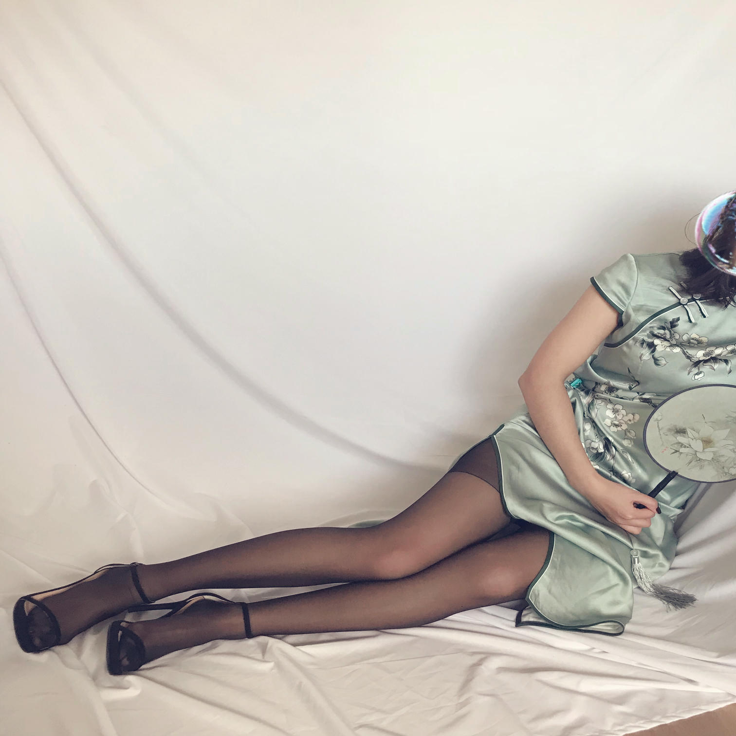 安乔乔 NO.017 旗袍肉丝 [110P+407M]_第4集